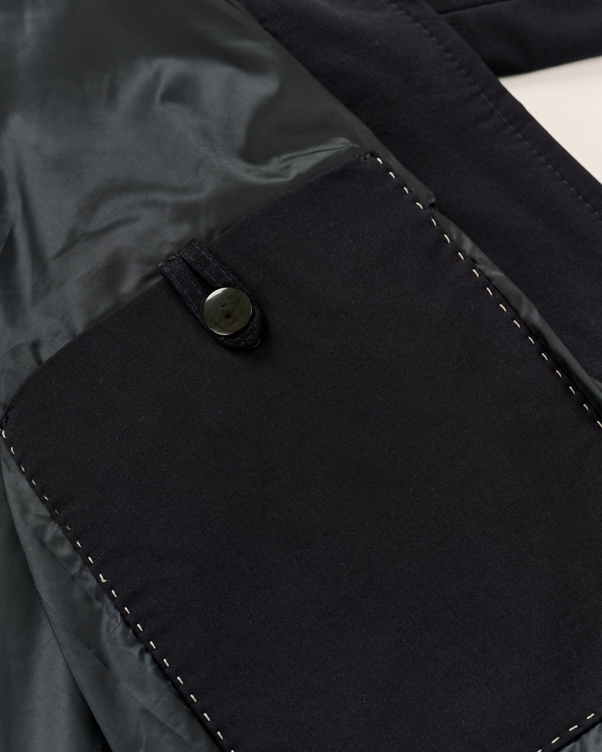 Agnelli Suede Mixed Media Jacket - Image 8