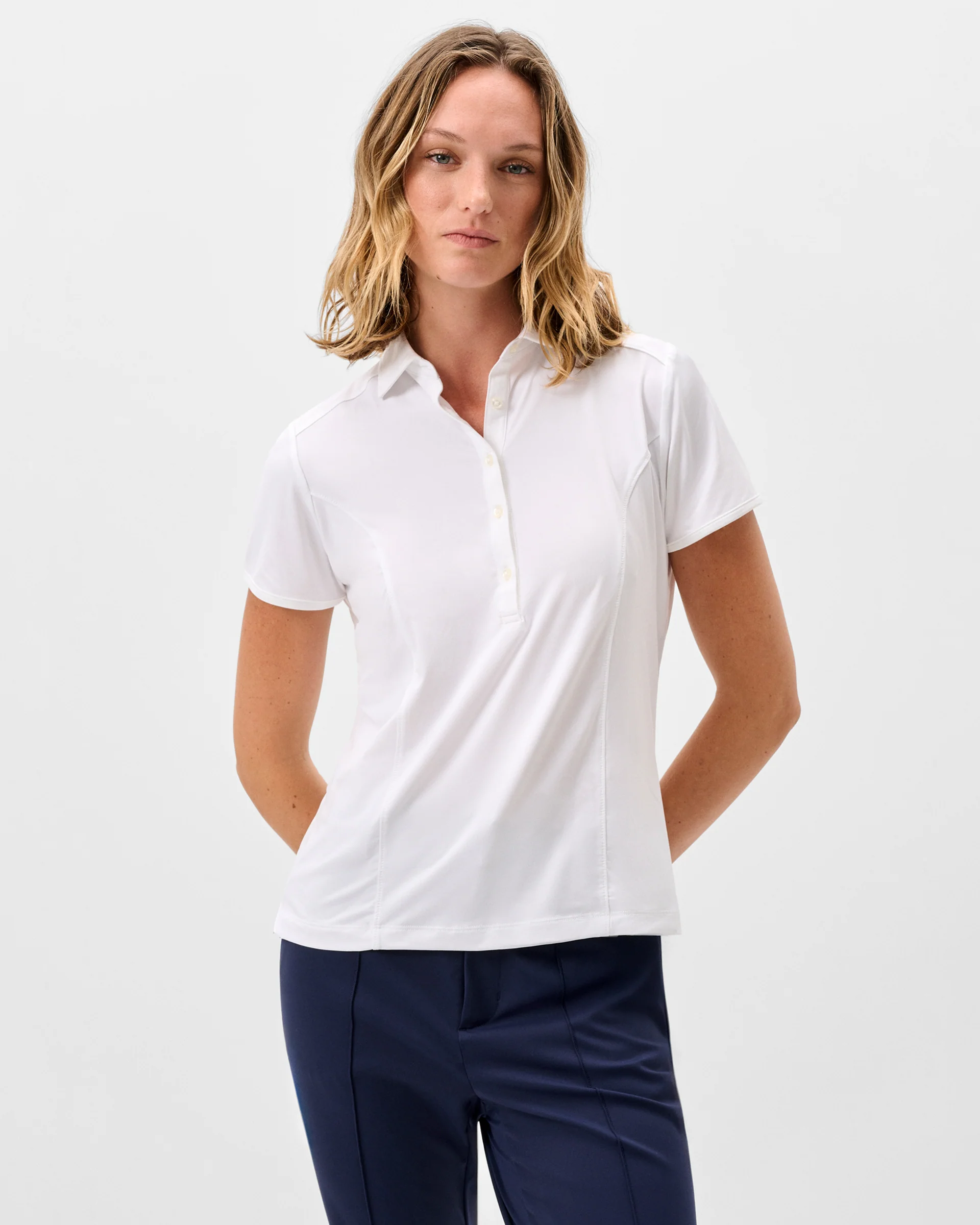 Angela Performance Jersey Polo