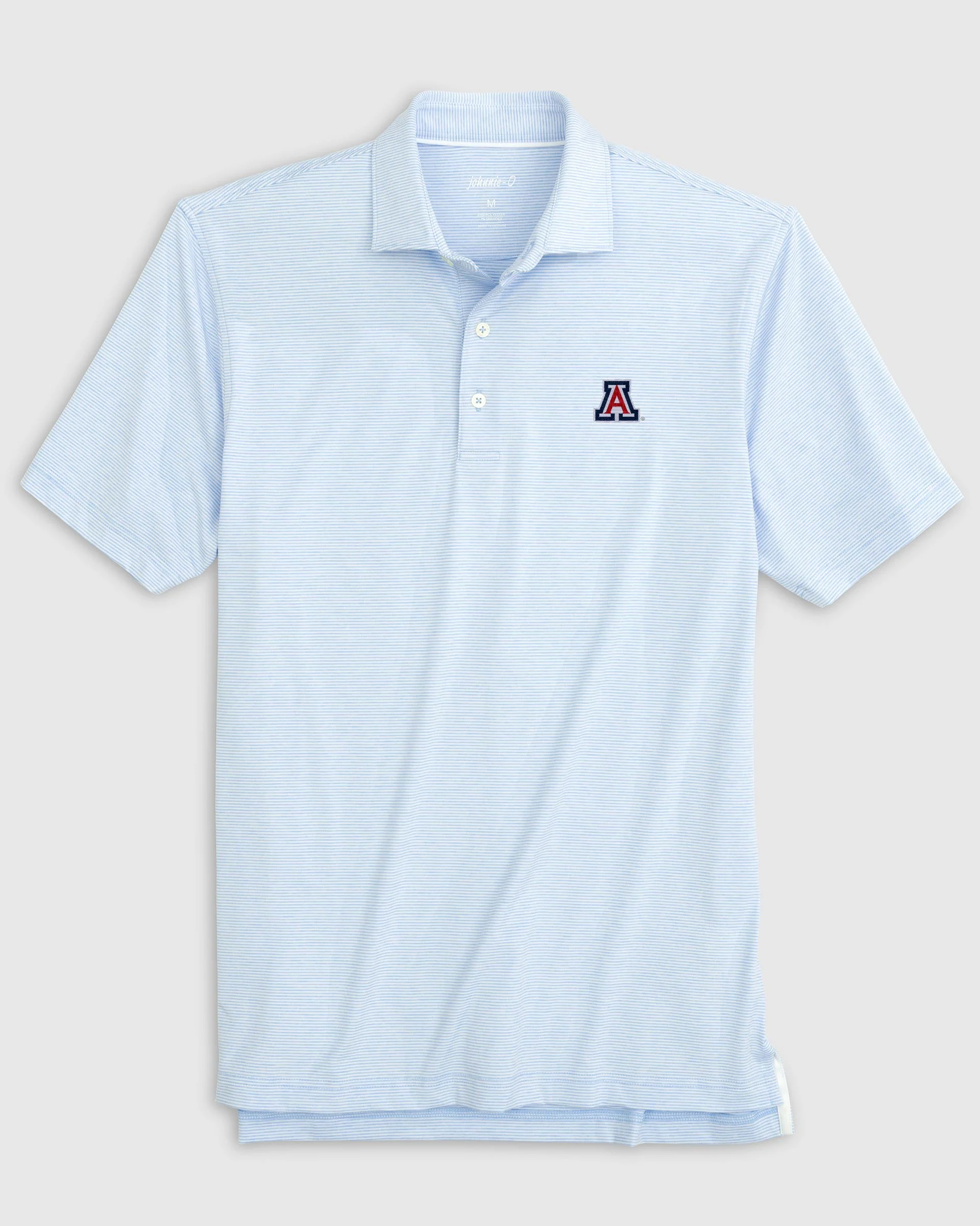 University of Arizona Lyndonn Striped Jersey Performance Polo - Image 3