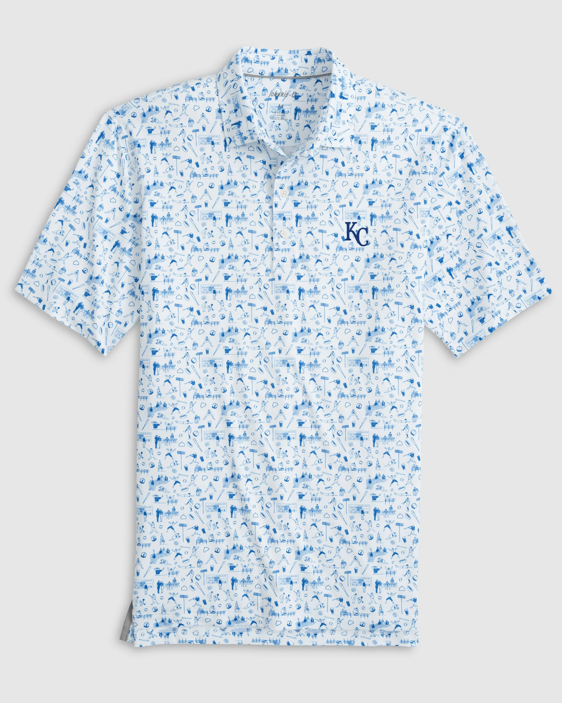 Kansas City Royals Ballpark Jersey Performance Polo - Image 2