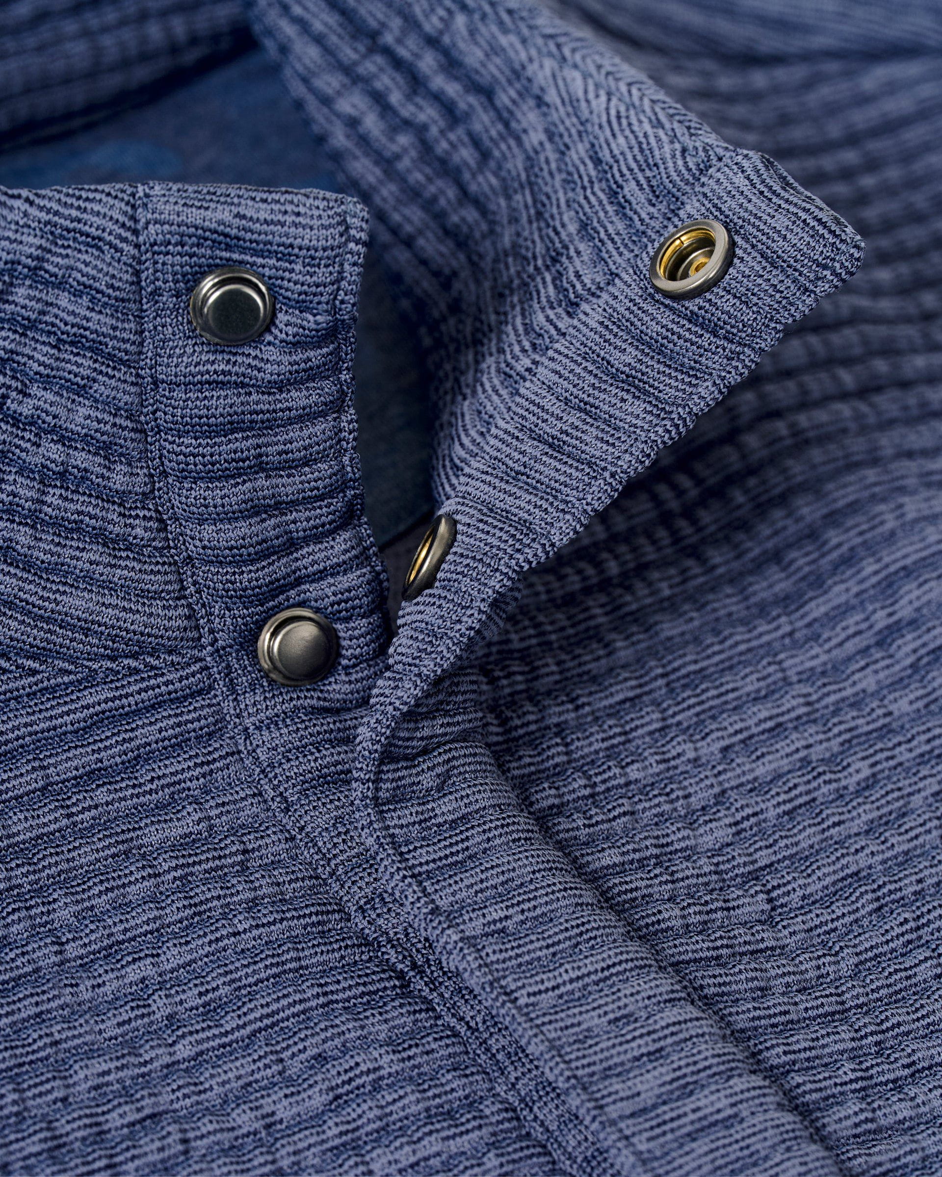 Benjy Heathered Henley Pullover - Image 5
