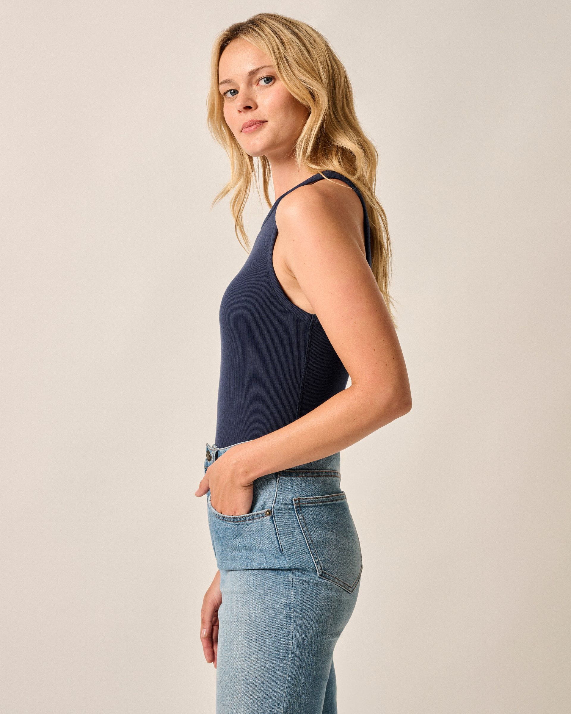 Heritage Cotton Blend Tank Top - Image 4
