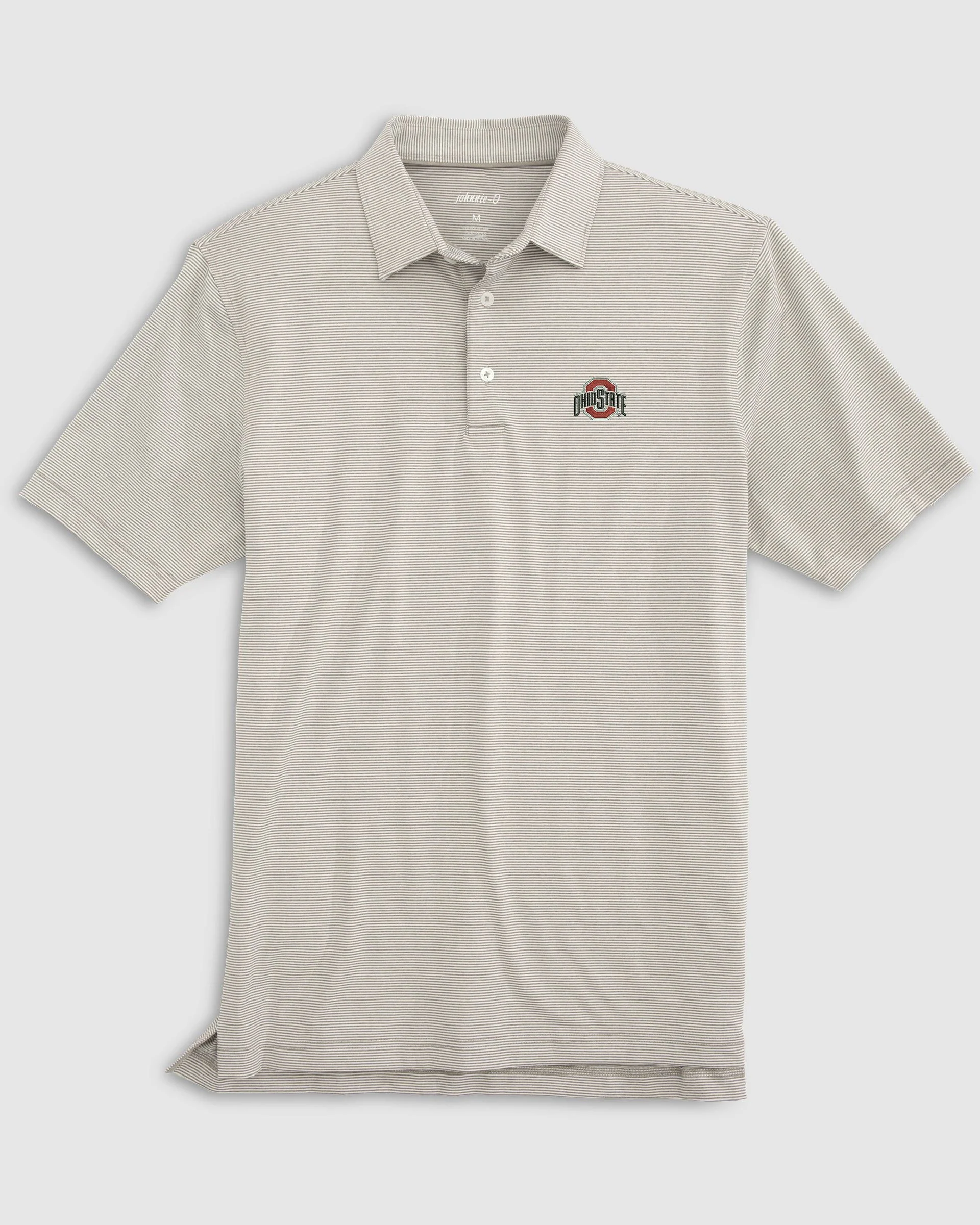 Ohio State Lyndonn Stiped Jersey Performance Polo - Image 2