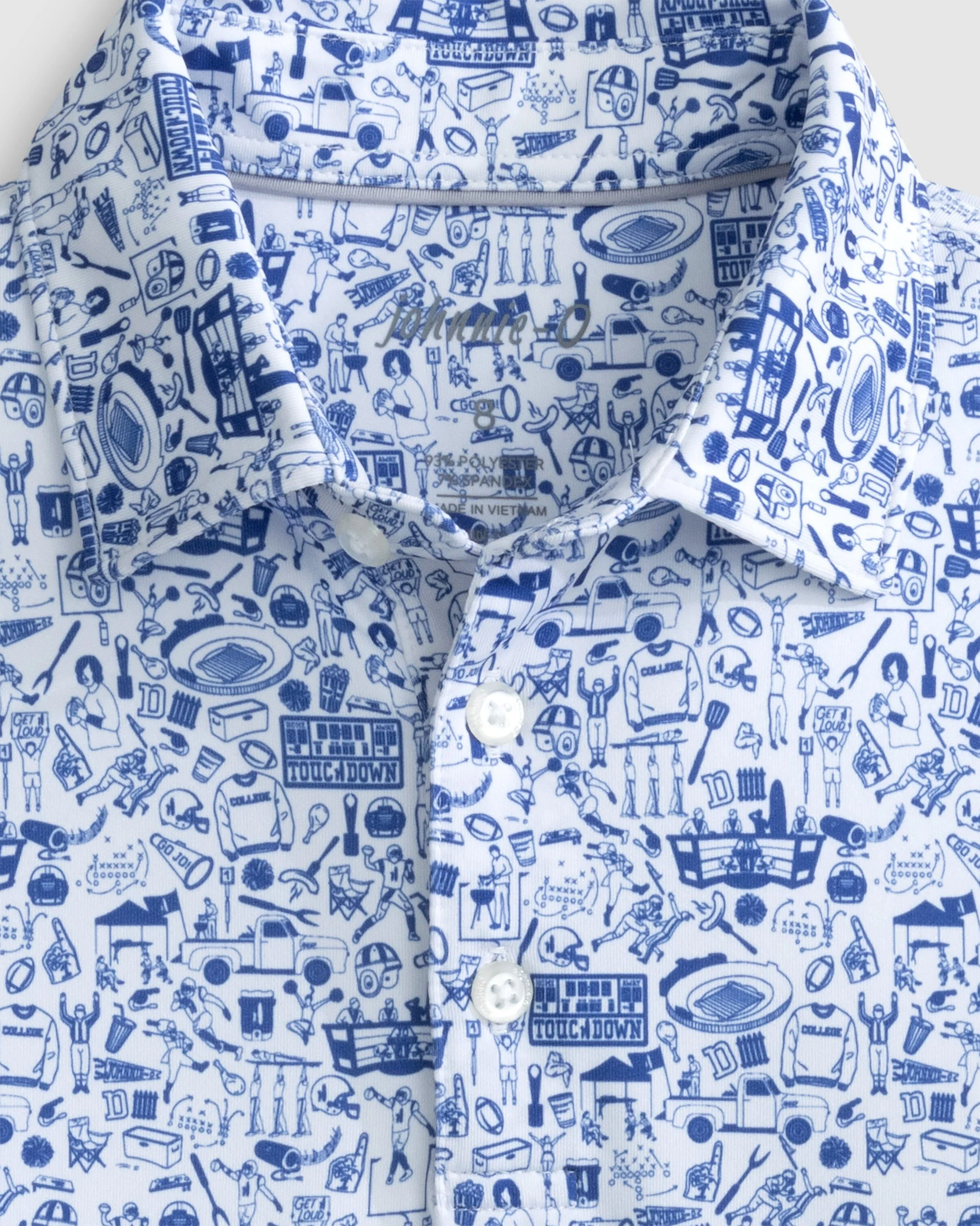 Performance Jersey Jr. Polo - Tailgater Print - Image 19