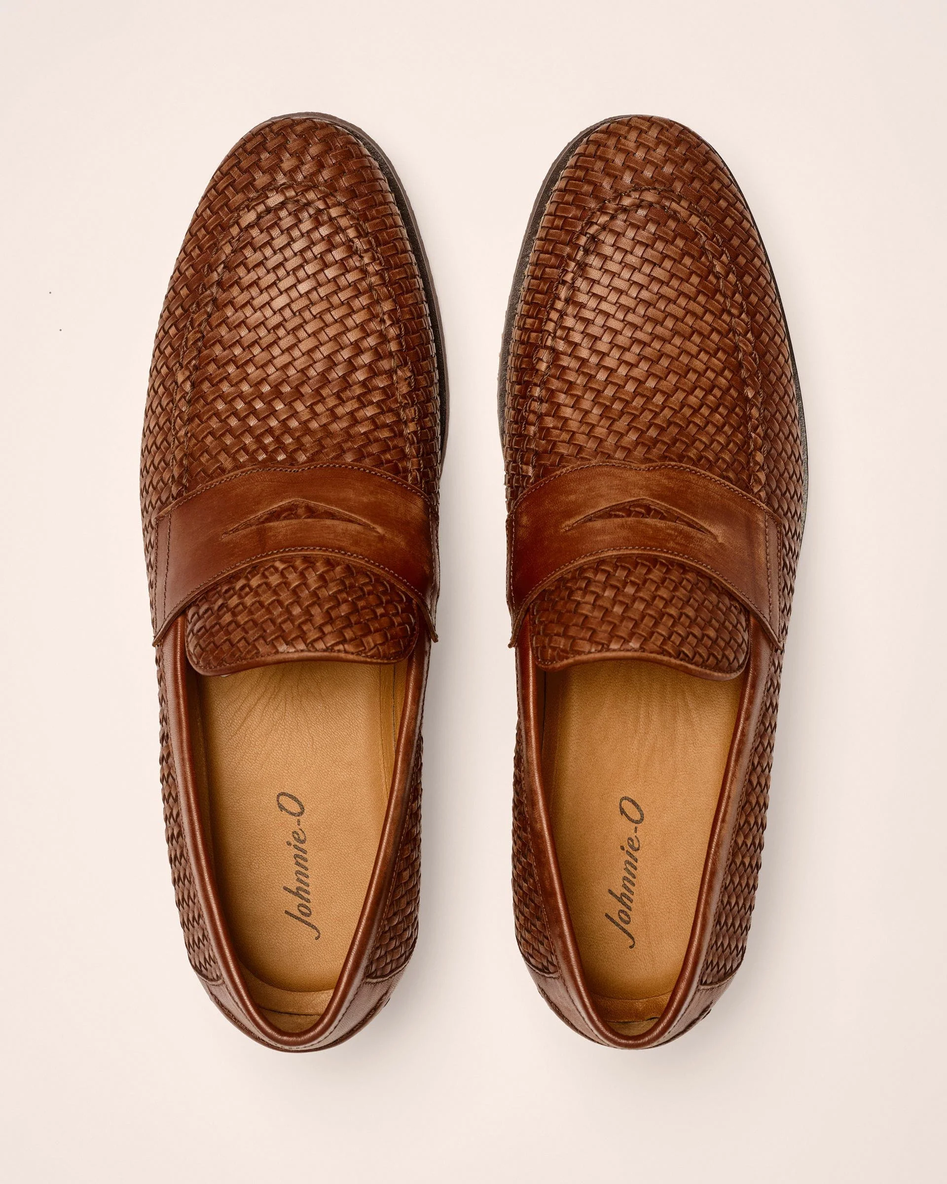 J-Flex Coronado Woven Leather Penny Loafer - Image 3