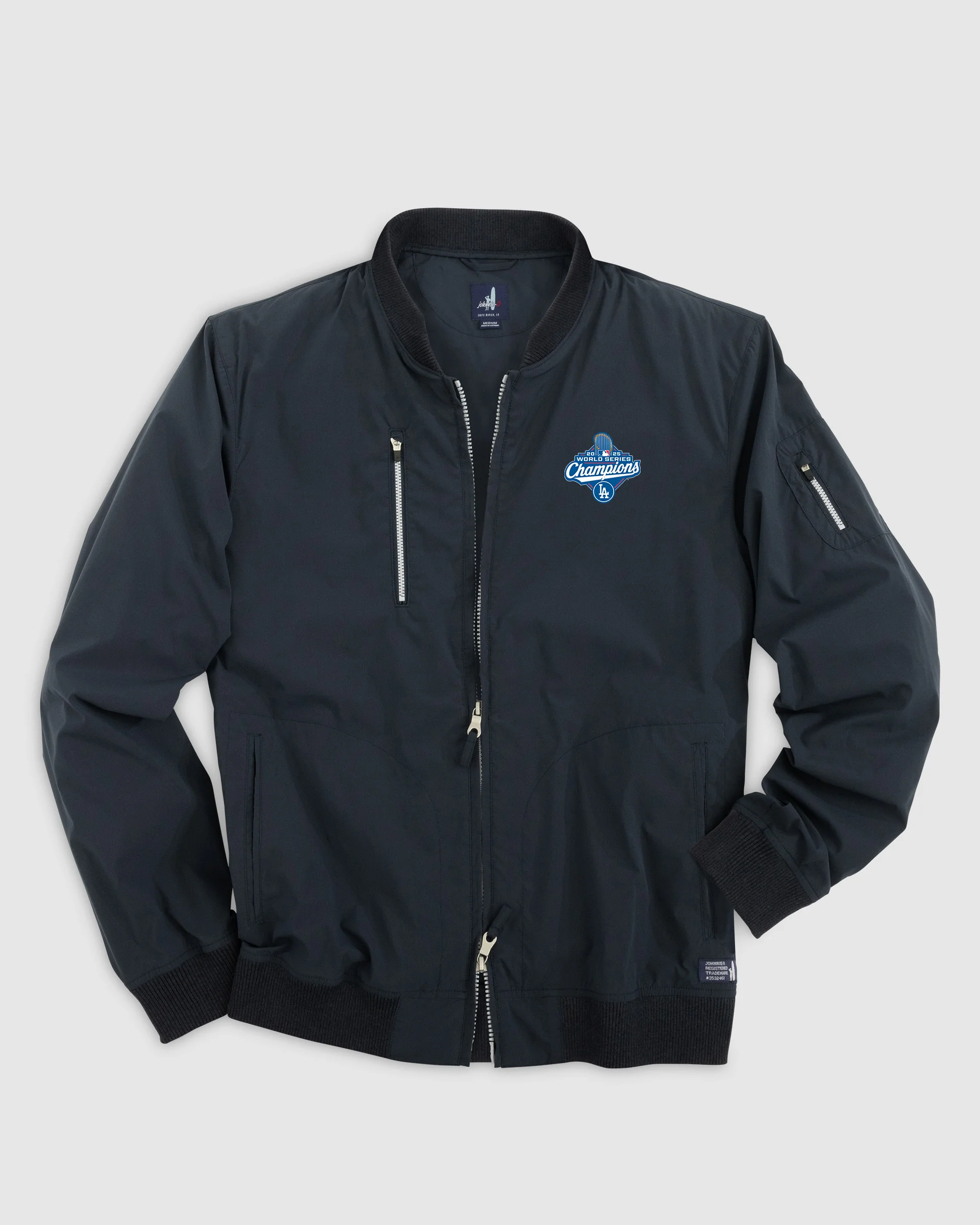 Los Angeles Dodgers Corsair Bomber Jacket - 2025 World Series Champions Logo