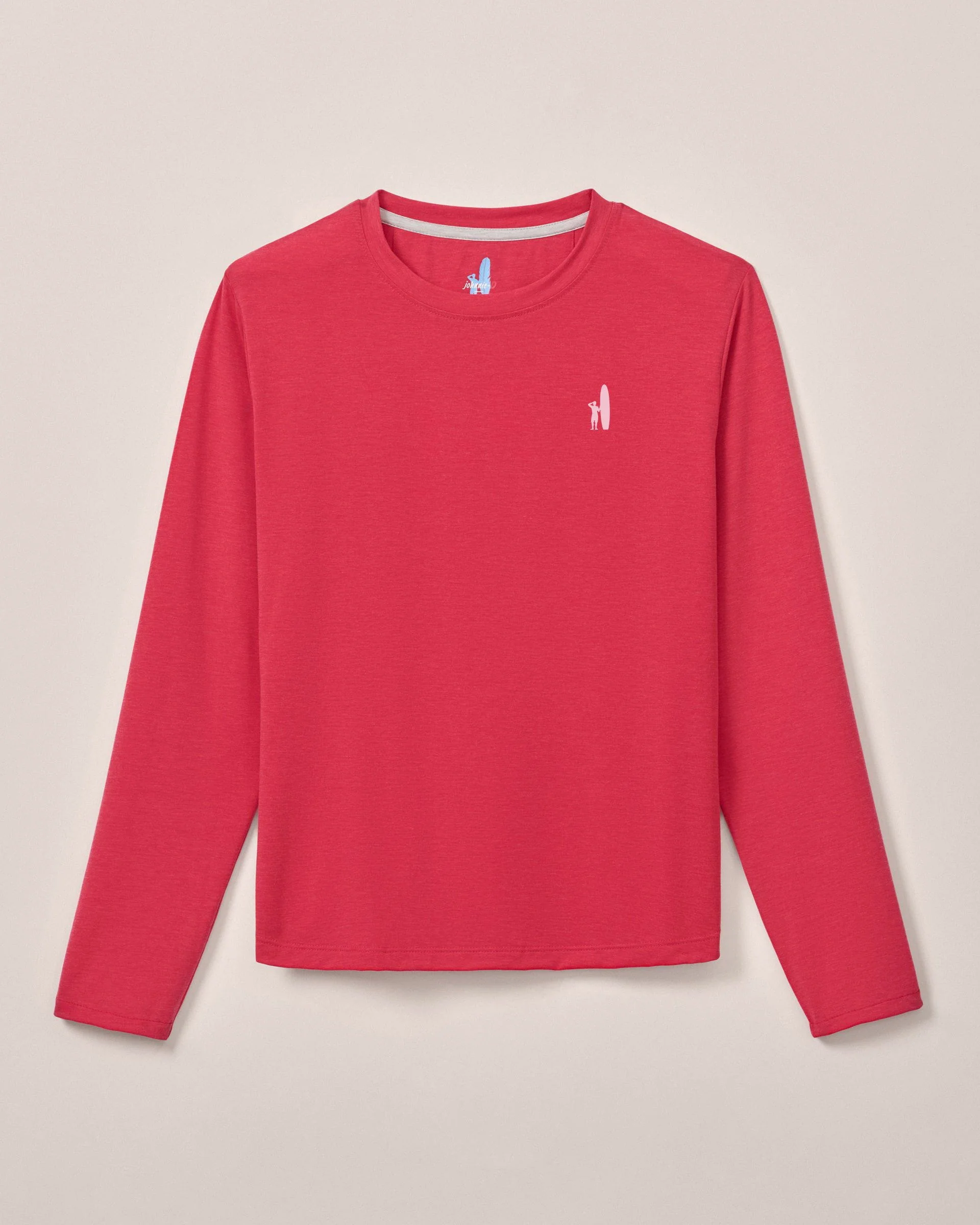 Women's Custom Surfer Logo Course Performance Long Sleeve T-Shirt - Image 9
