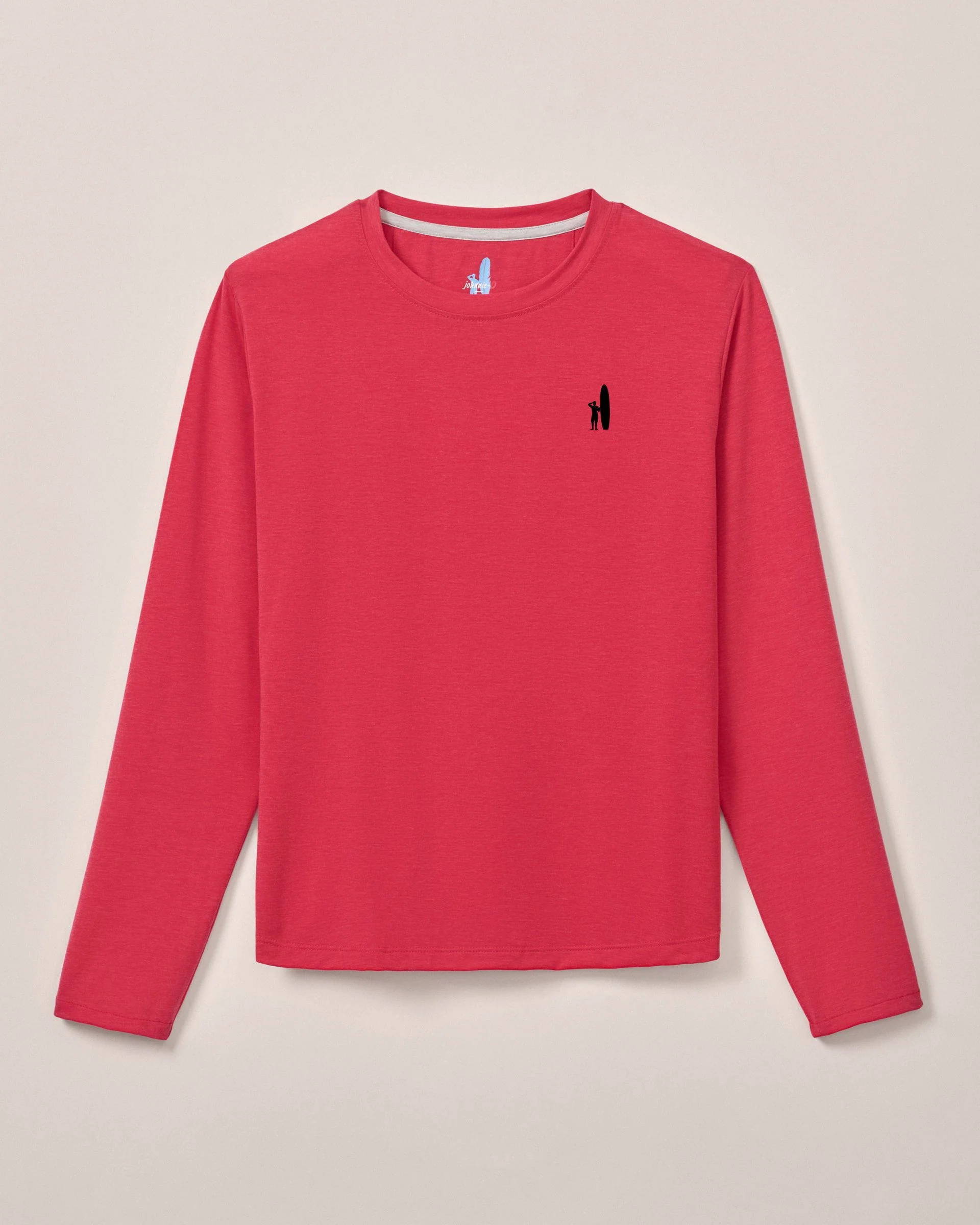 Women's Custom Surfer Logo Course Performance Long Sleeve T-Shirt - Image 4