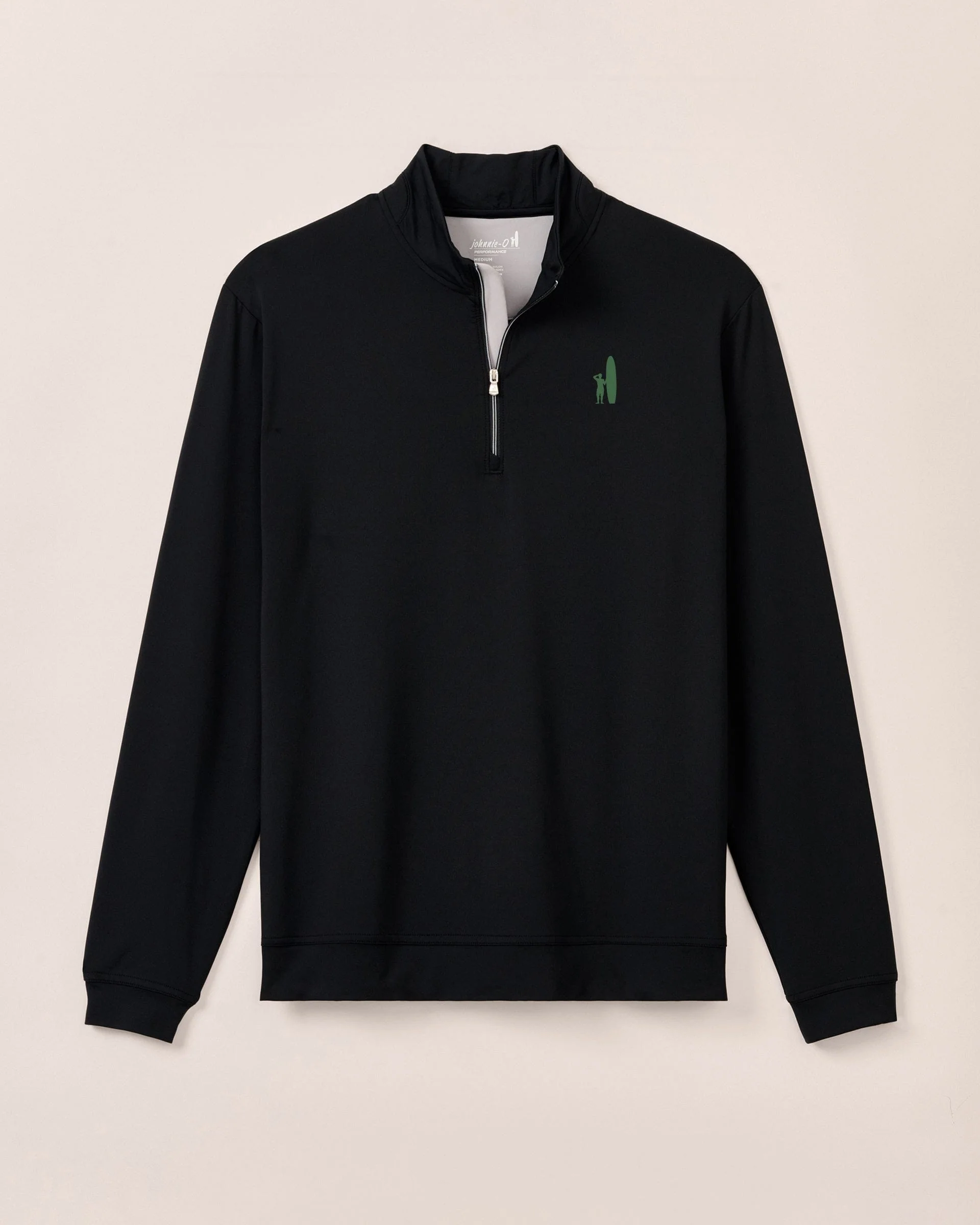 Custom Surfer Logo Motion Performance 1/4 Zip Pullover - Image 4