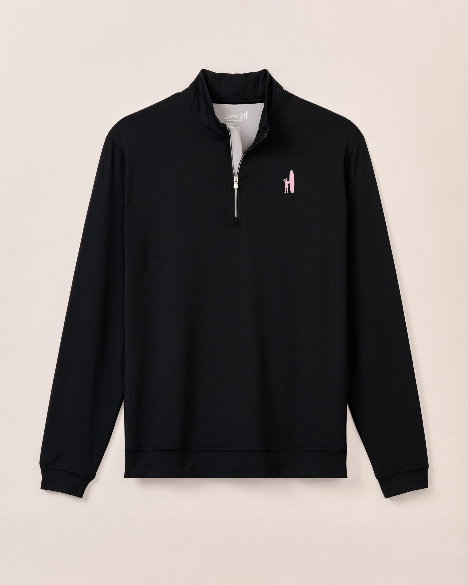 Custom Surfer Logo Motion Performance 1/4 Zip Pullover - Image 5