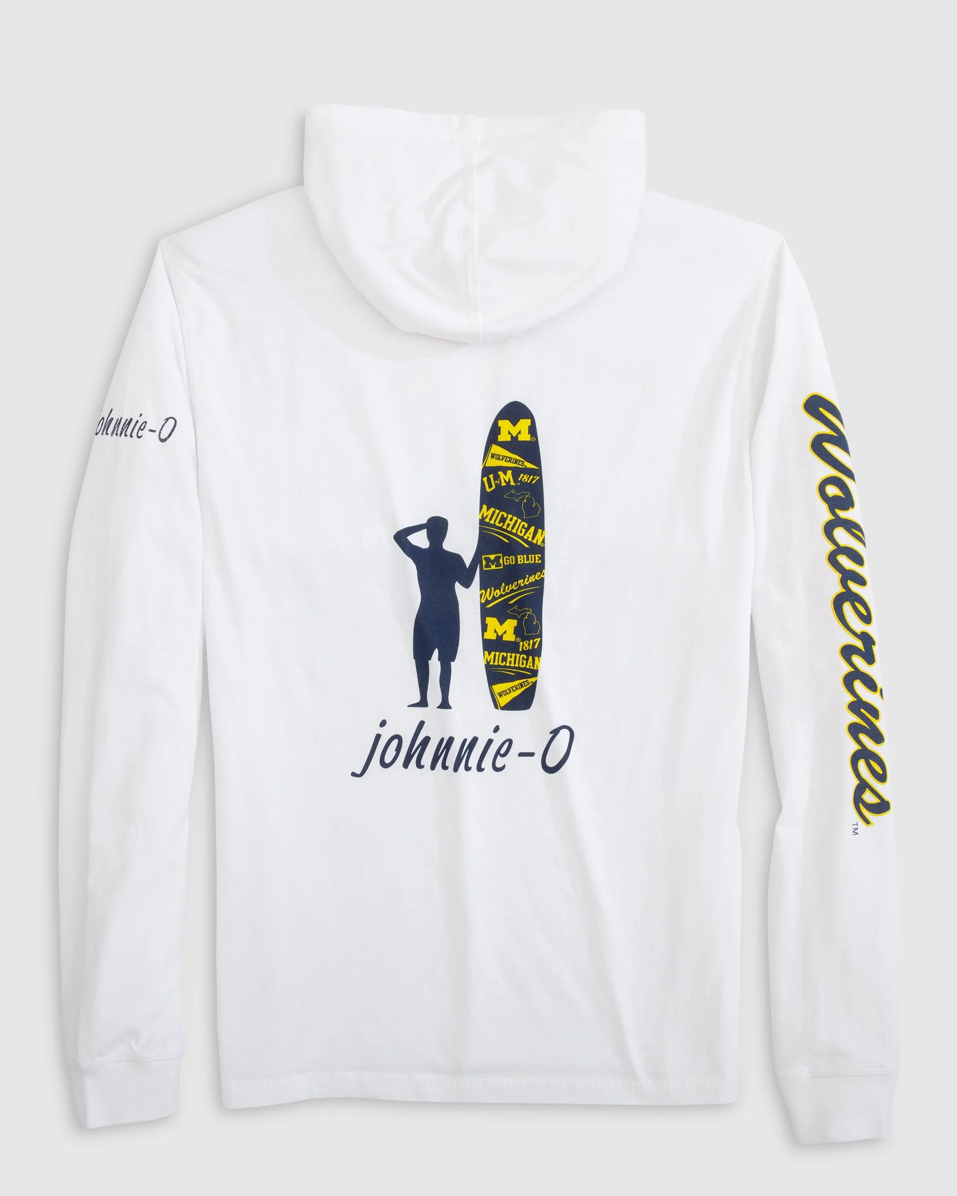 Michigan T-Shirt Hoodie - Image 2