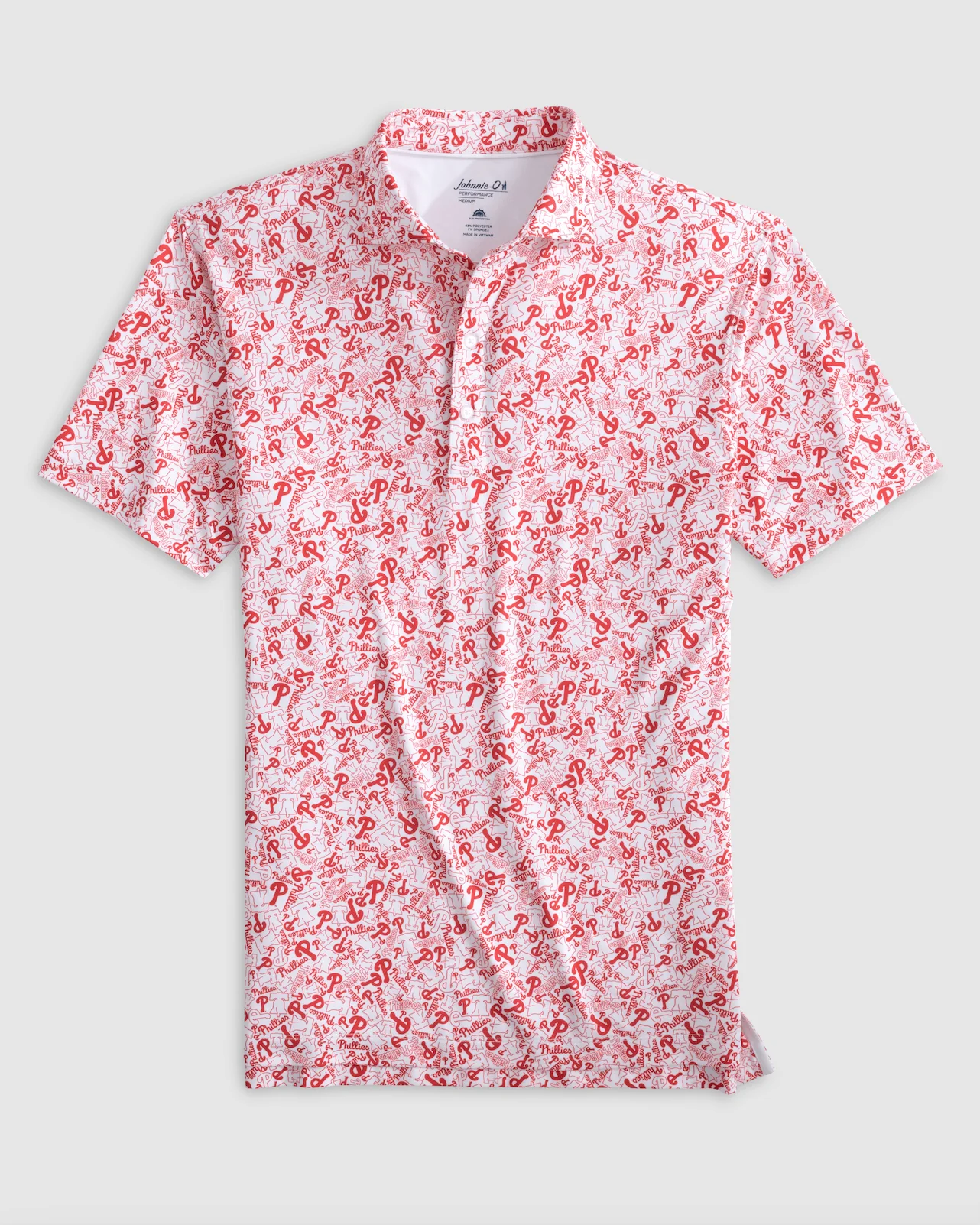 Philadelphia Phillies Galvin Performance Jersey Printed Polo