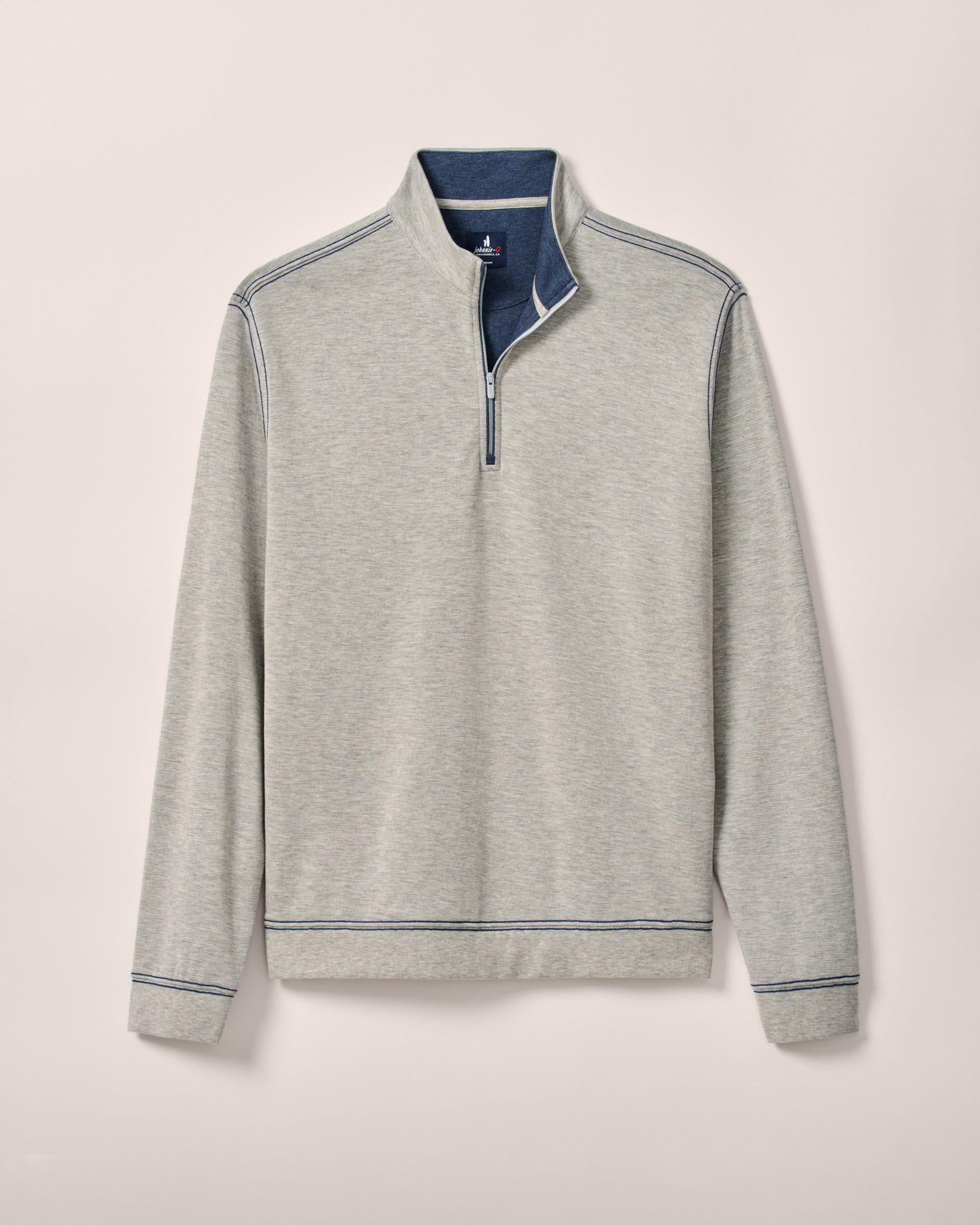 Hanks Lightweight Textured 1/4 Zip Pullover - Image 6