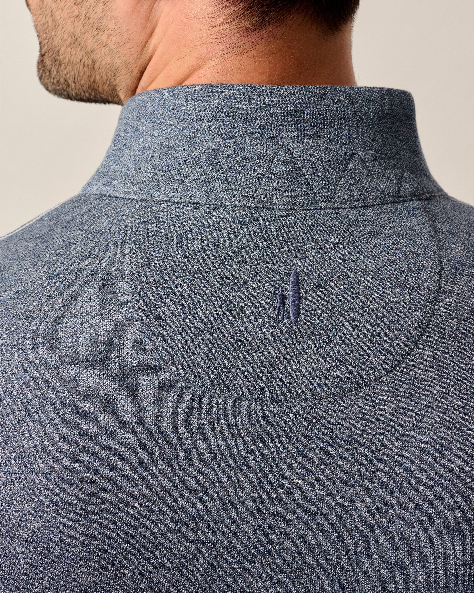 Hanks Lightweight Textured 1/4 Zip Pullover - Image 3