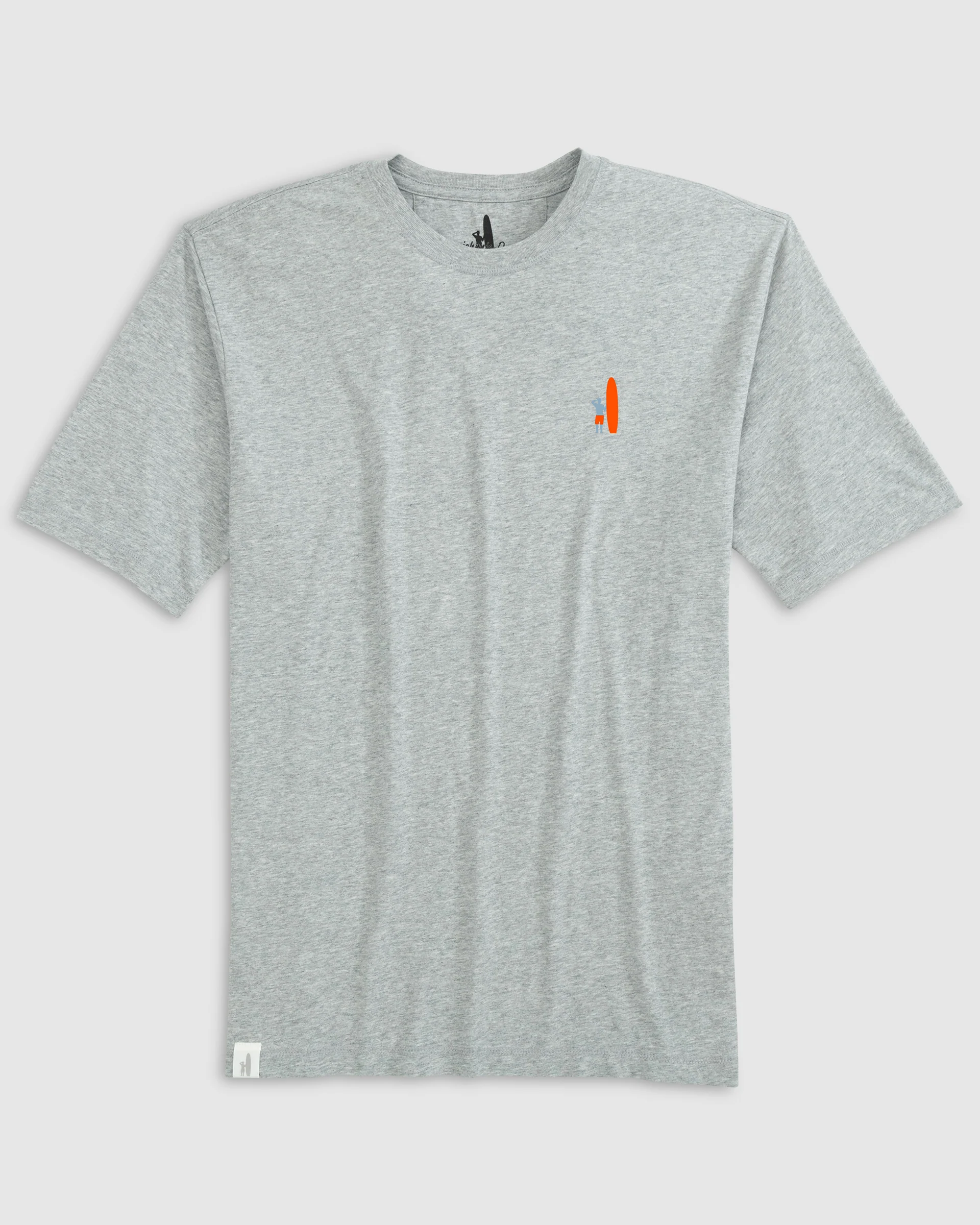 Heathered Spencer T-Shirt - Two Tone Logo - Image 2