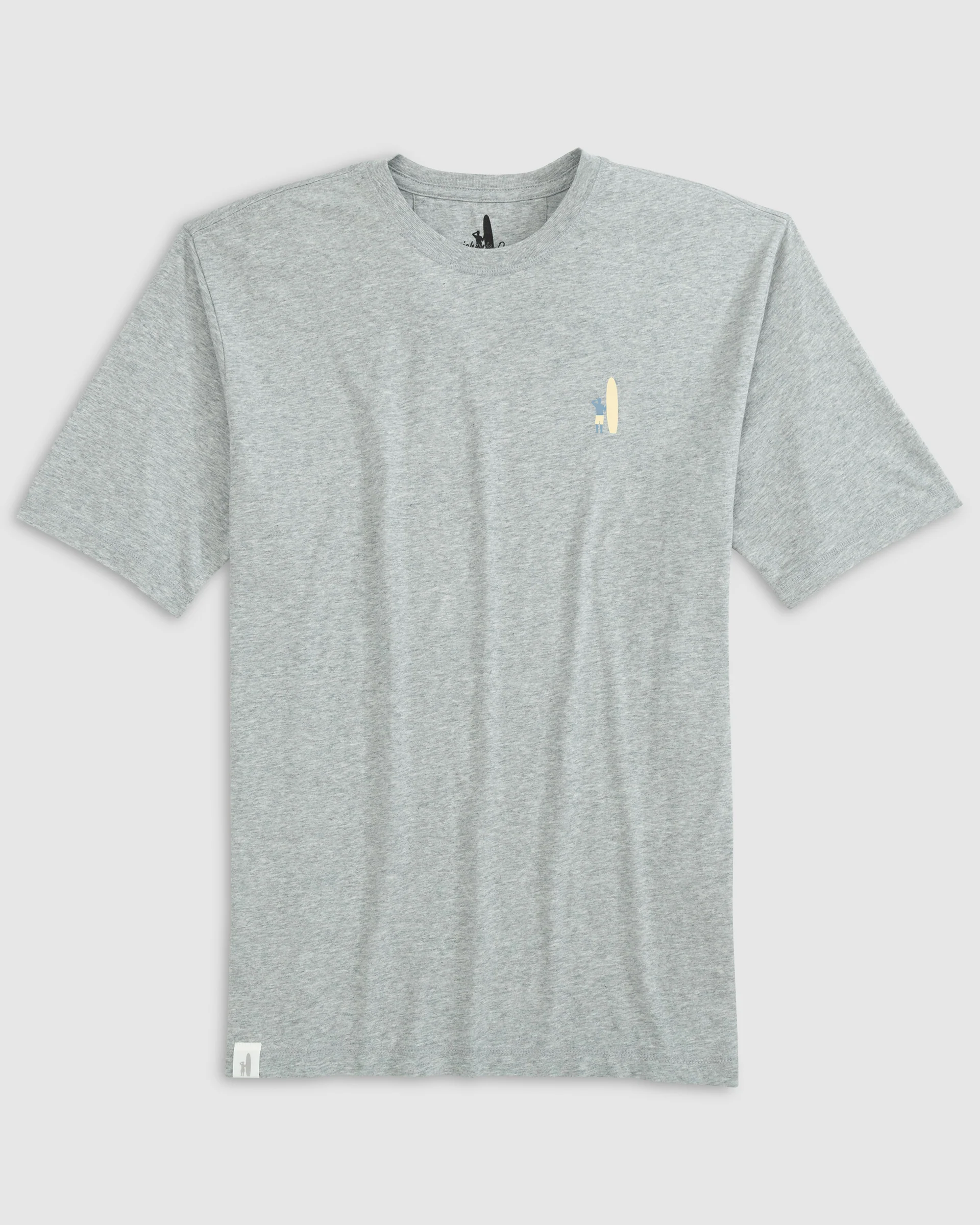 Heathered Spencer T-Shirt - Two Tone Logo - Image 3