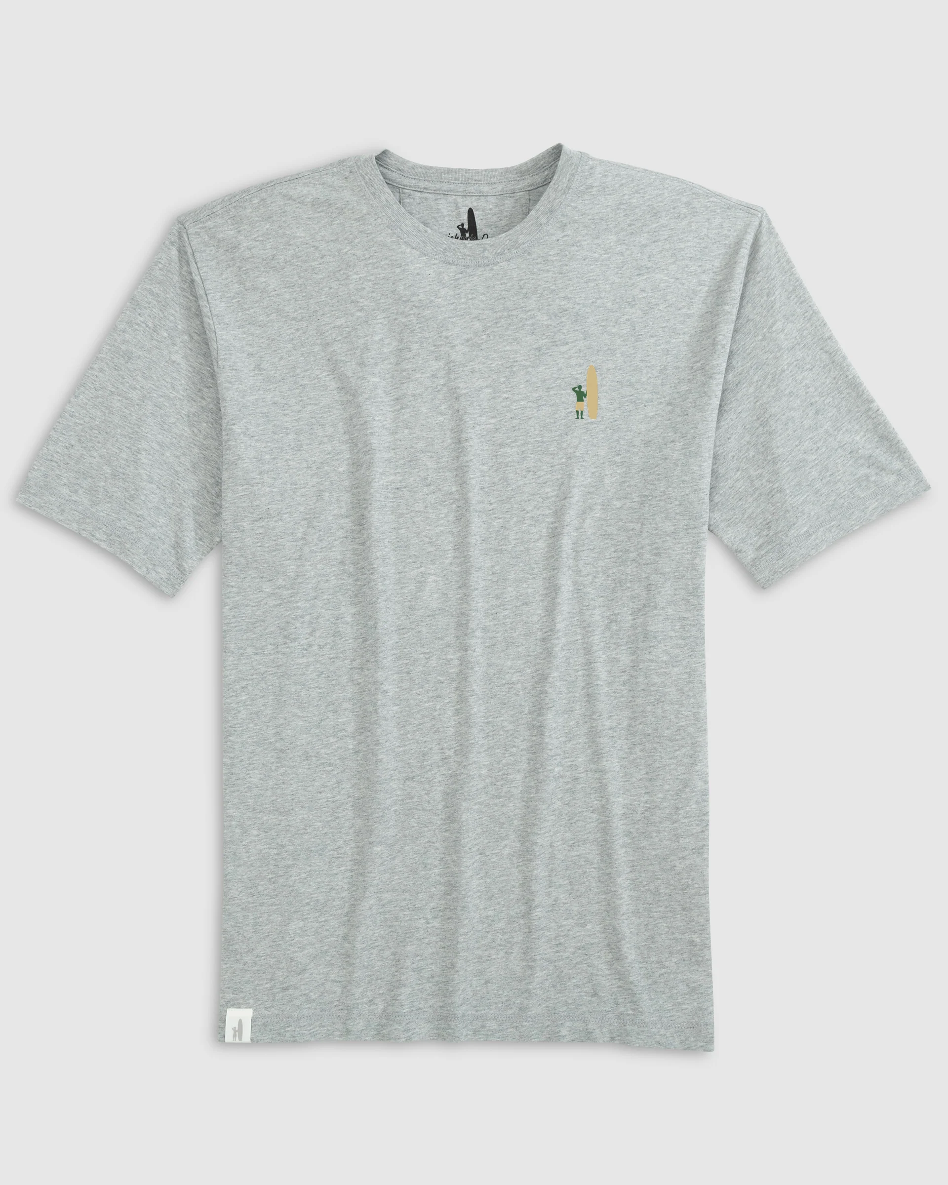 Heathered Spencer T-Shirt - Two Tone Logo - Image 4