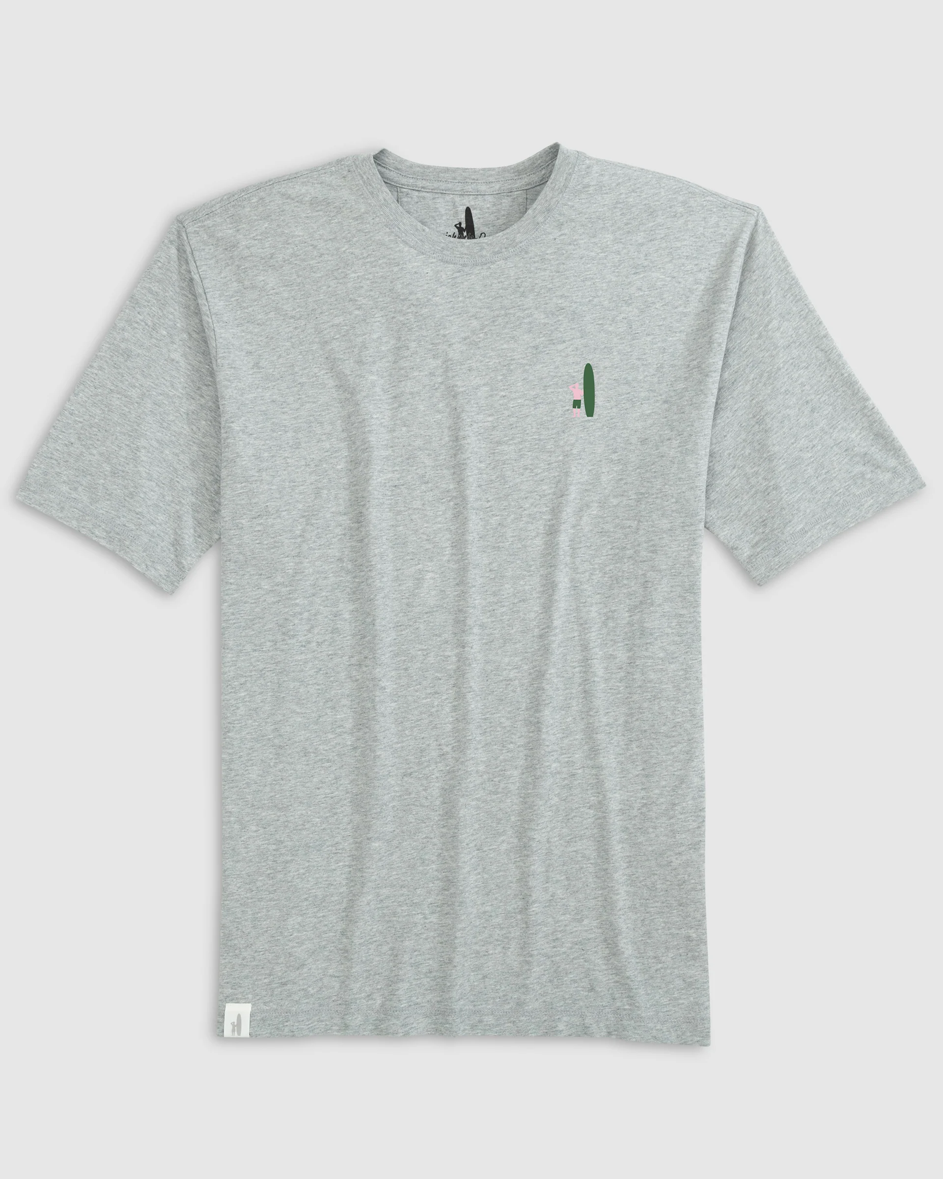 Heathered Spencer T-Shirt - Two Tone Logo - Image 6