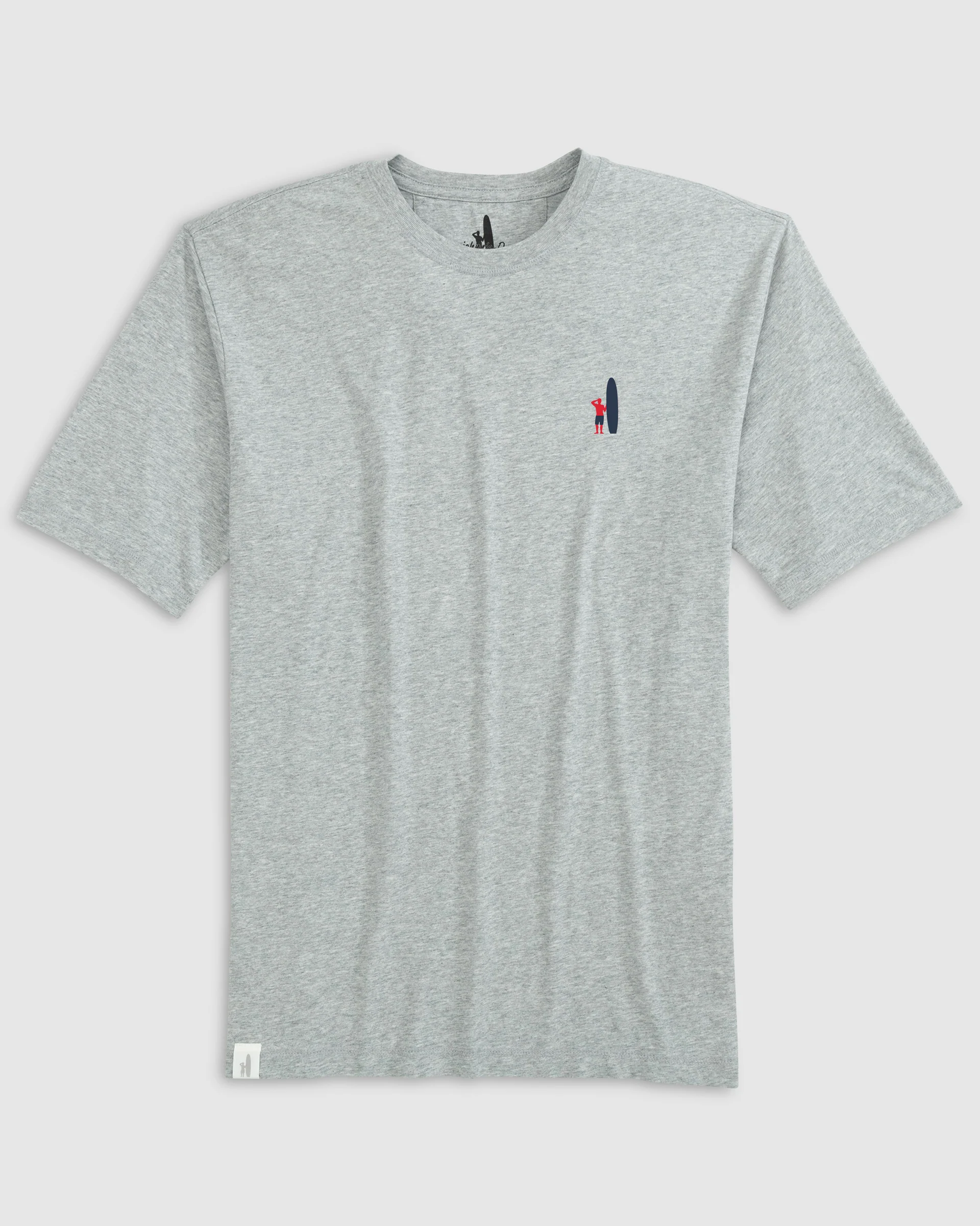 Heathered Spencer T-Shirt - Two Tone Logo - Image 7