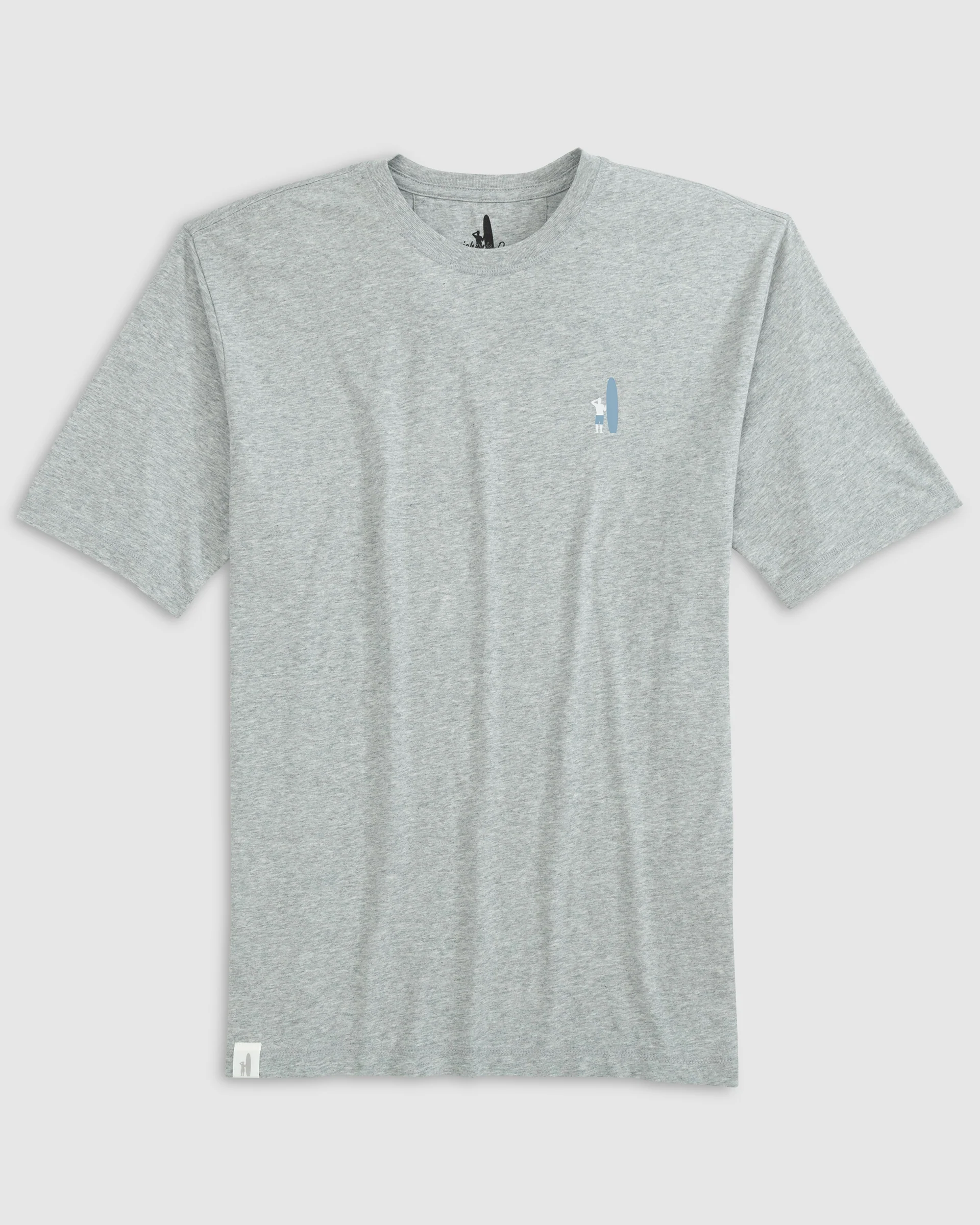 Heathered Spencer T-Shirt - Two Tone Logo - Image 9