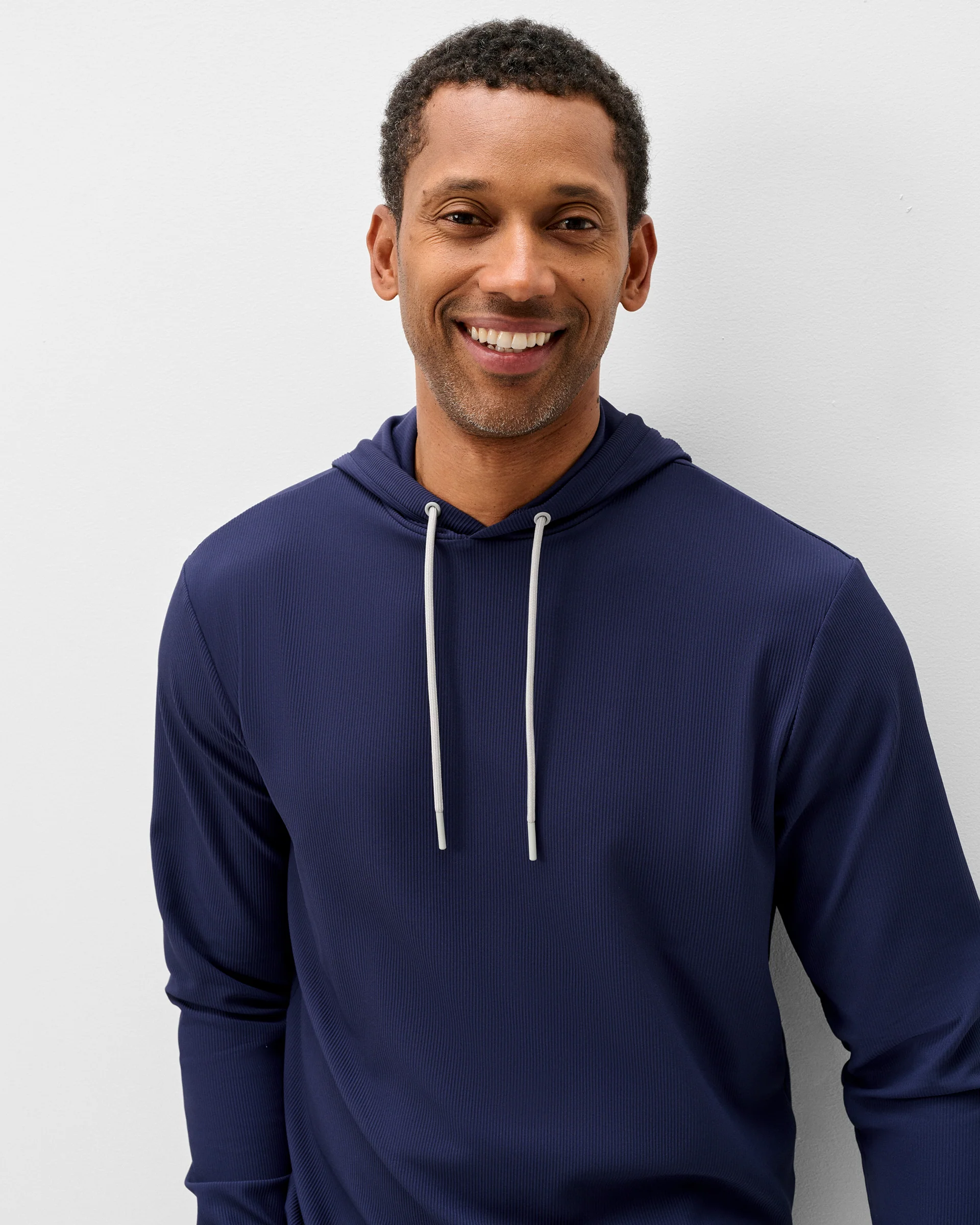 Hoppin Ribbed Knit Performance Hoodie - Image 3