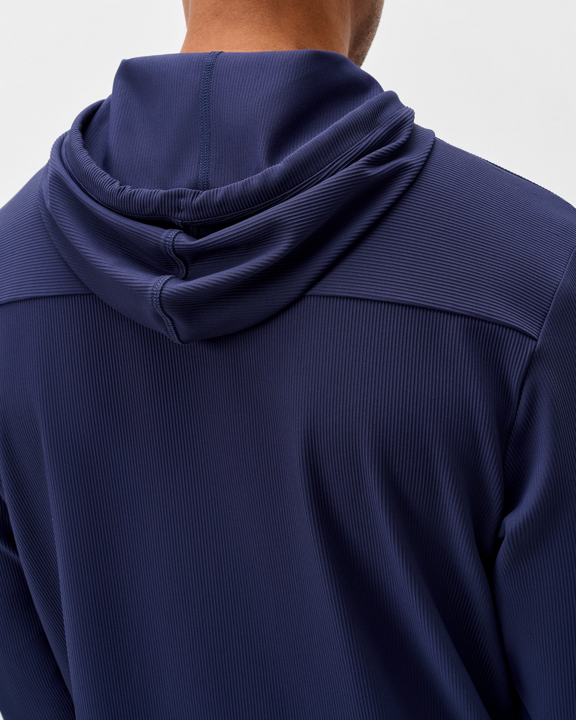 Hoppin Ribbed Knit Performance Hoodie - Image 5
