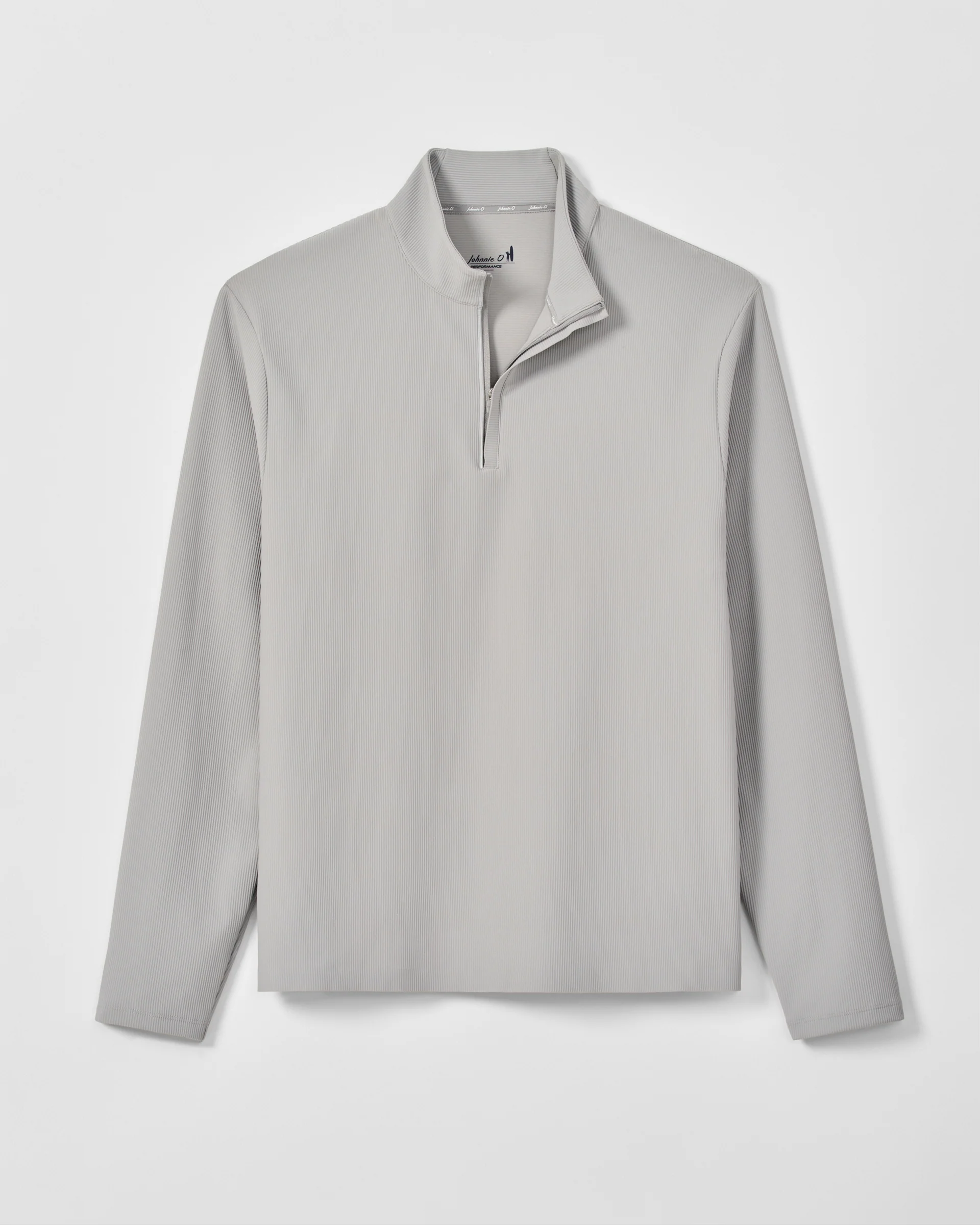 Hoppin Ribbed Knit Performance 1/4 Zip Pullover - Image 7