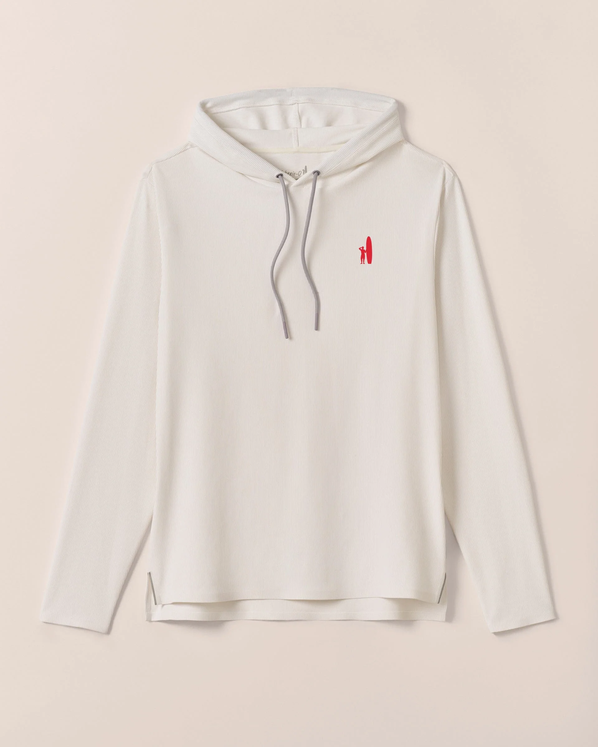 Custom Surfer Logo Hoppin Performance Drawstring Hoodie - Image 15