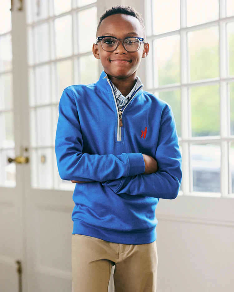 Custom Surfer Logo Sully Jr. 1/4 Zip Pullover - Image 9