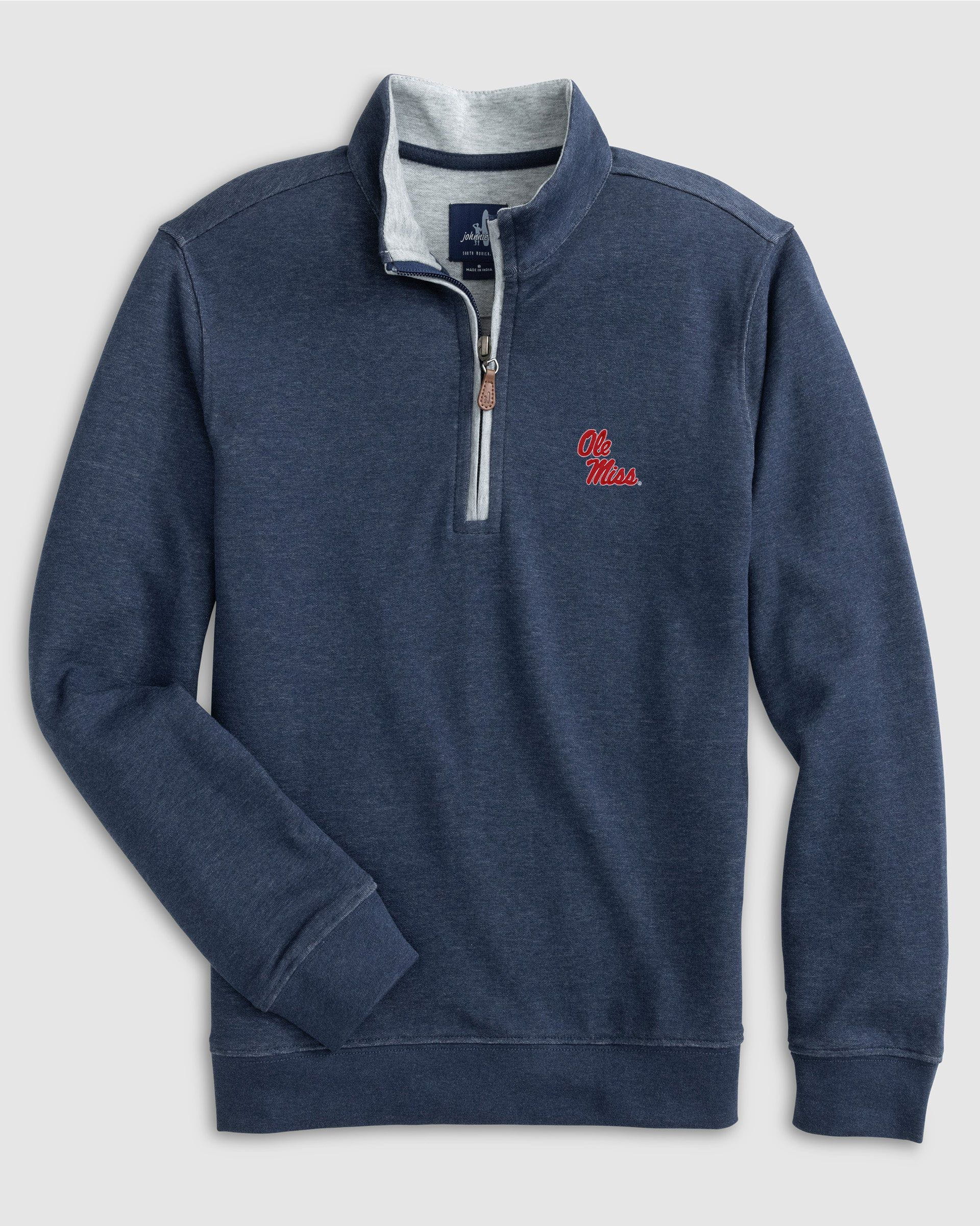 Ole Miss Sully Jr. 1/4 Zip - Stacked Logo - Image 3