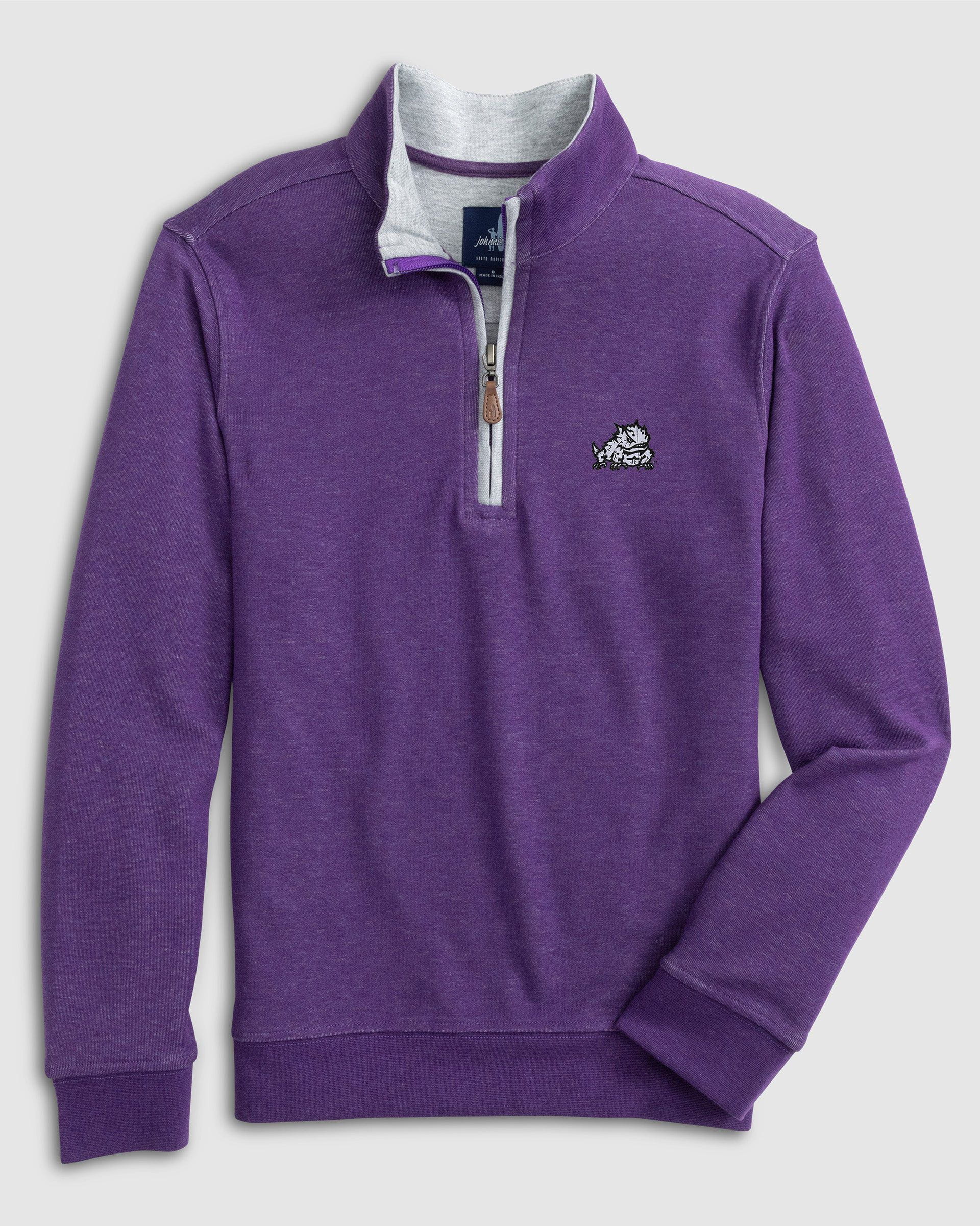 Texas Christian Sully Jr. 1/4 Zip - Horned Frog Logo - Image 4