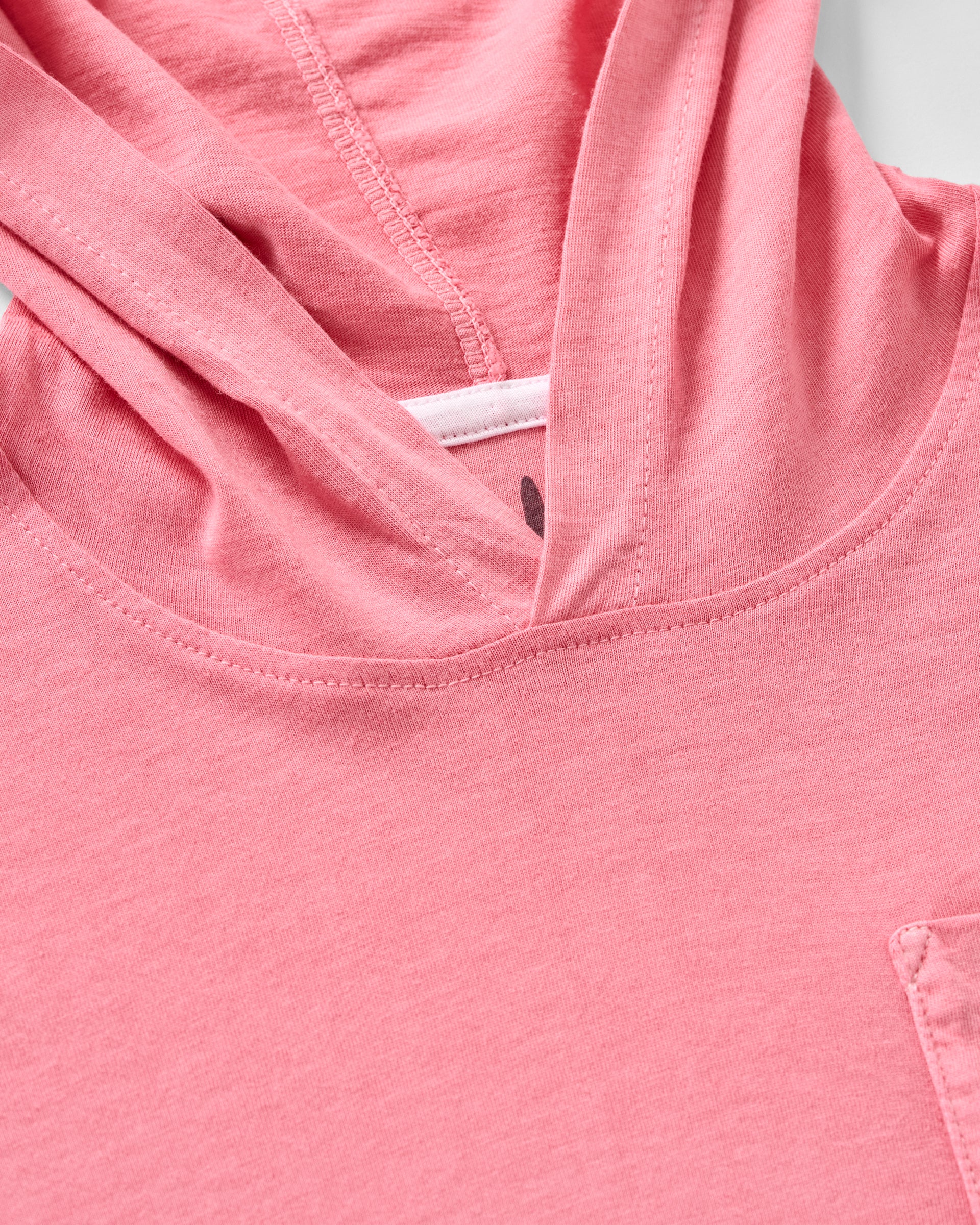 The Edd Long Sleeve Hooded Pocket T-Shirt - Image 3