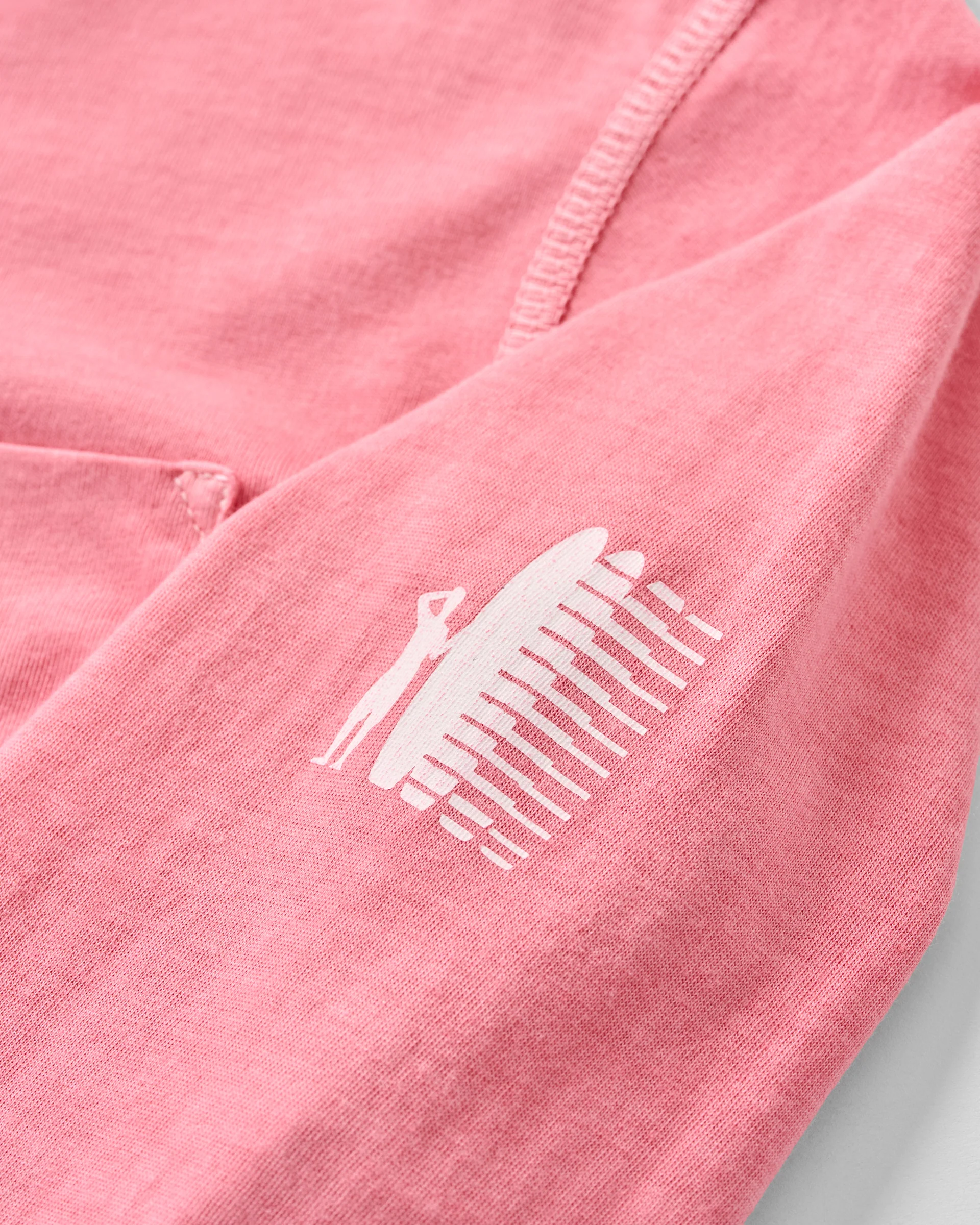 The Edd Long Sleeve Hooded Pocket T-Shirt - Image 5
