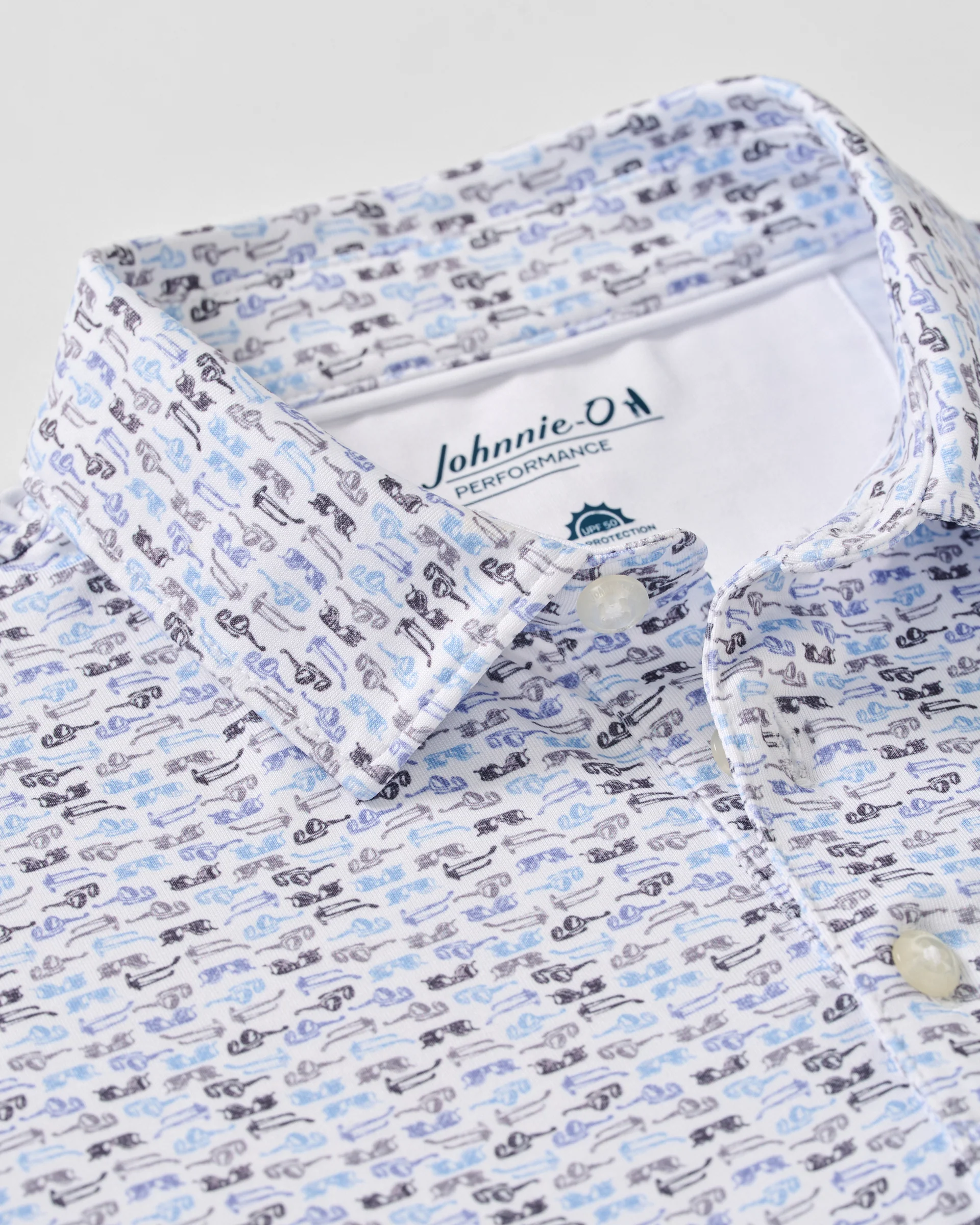 Performance Mesh Jr. Polo - Shades - Image 2