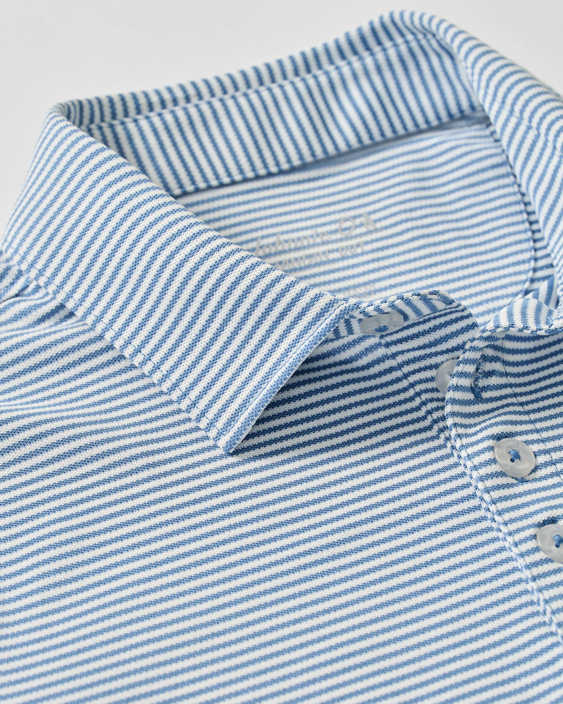 Performance Mesh Jr. Polo - Dru Stripe - Image 3
