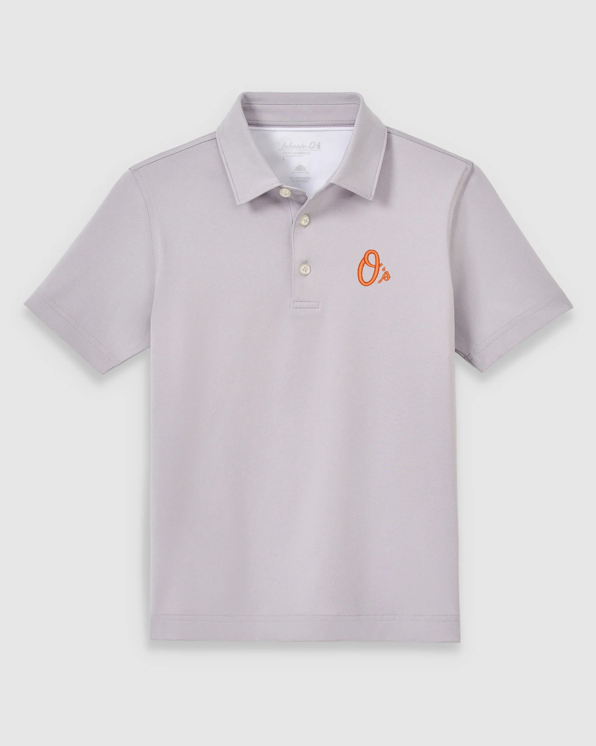 Baltimore Orioles Birdie Jr. Jersey Performance Polo - O Logo