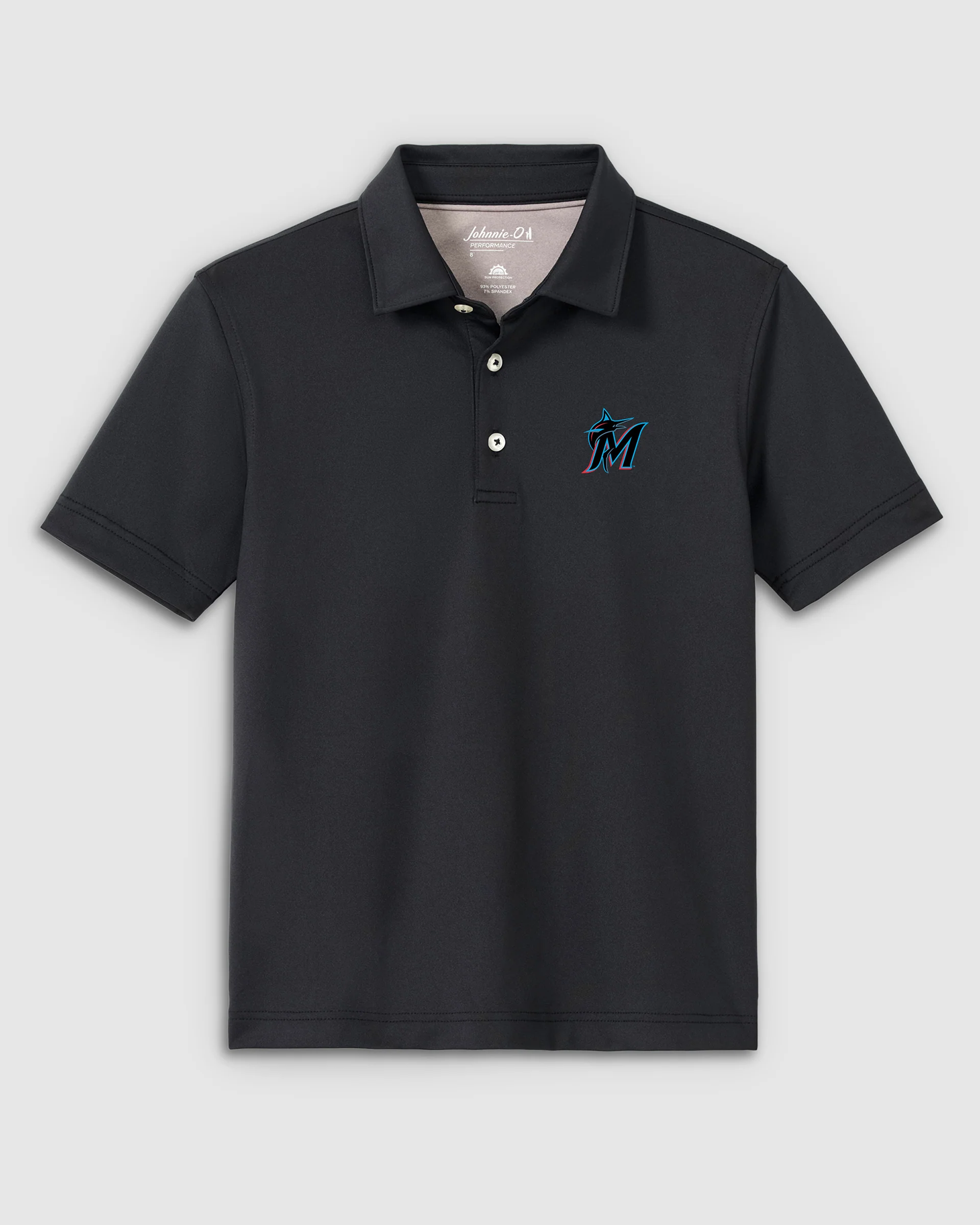 Miami Marlins Birdie Jr. Jersey Performance Polo