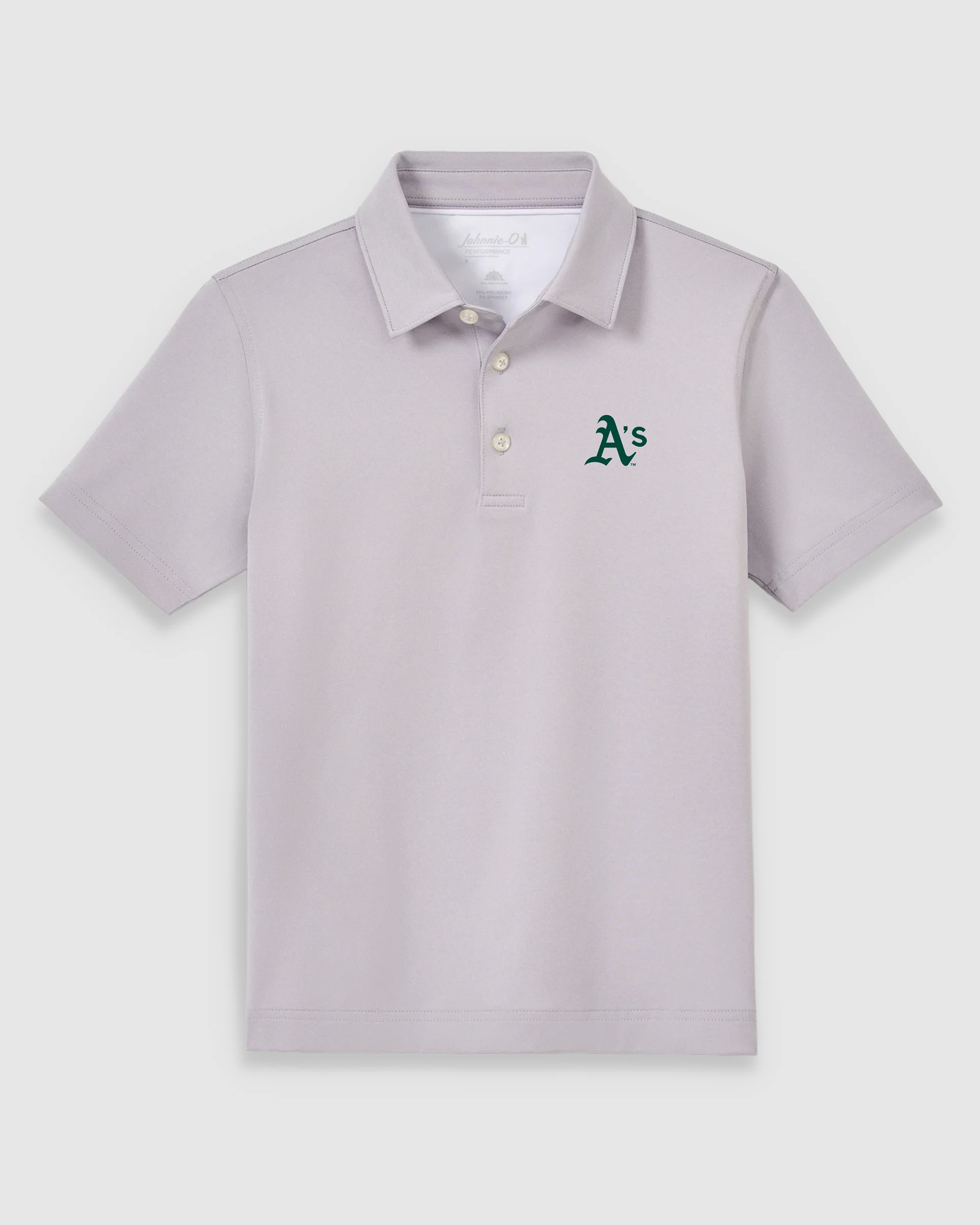 Oakland Athletics Birdie Jr. Jersey Performance Polo - Image 2