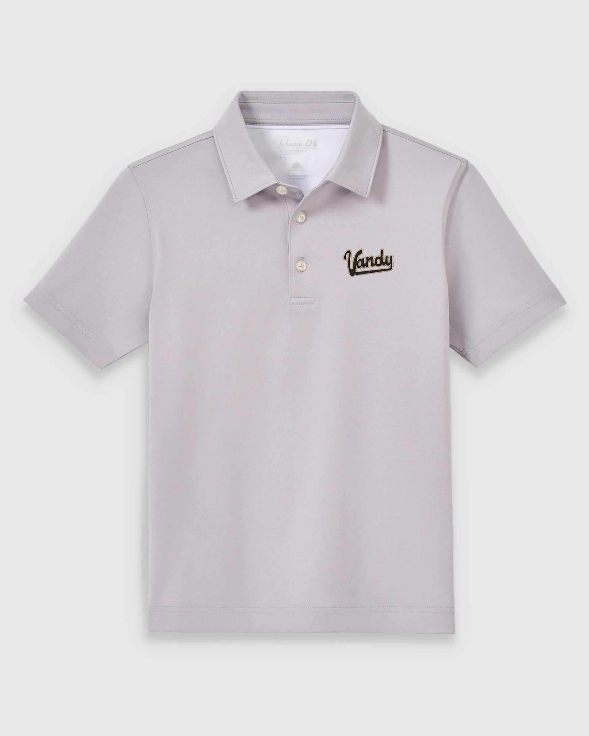 Vanderbilt Birdie Jr. Jersey Performance Polo - Vault Logo - Image 2
