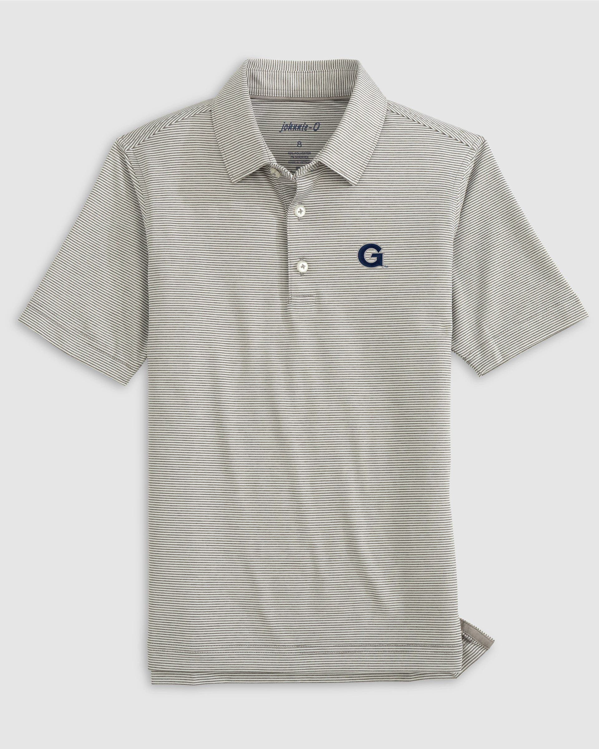 Georgetown Lyndonn Jr. Striped Jersey Performance Polo - Image 6
