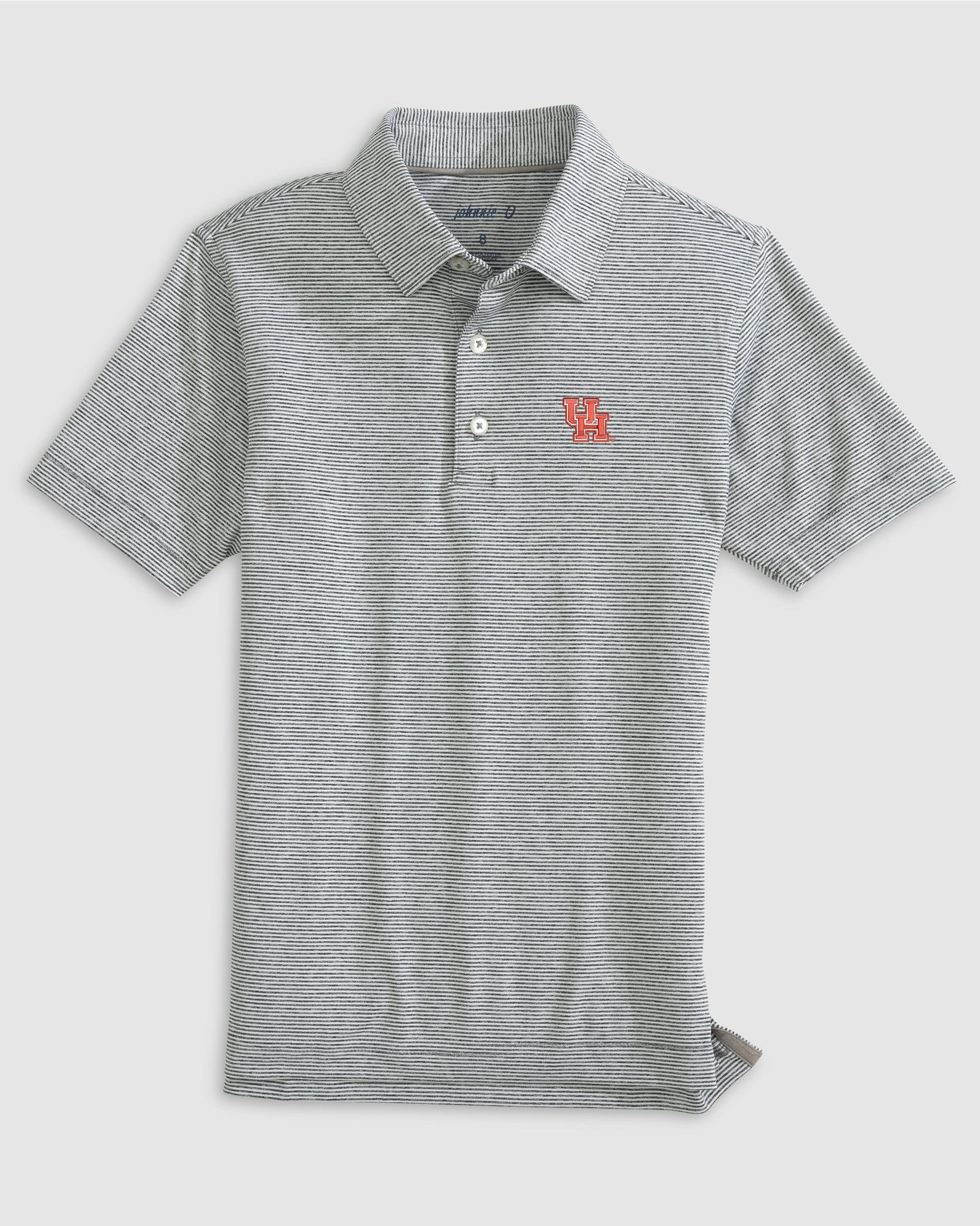 Houston Lyndonn Jr. Striped Jersey Performance Polo - Image 2