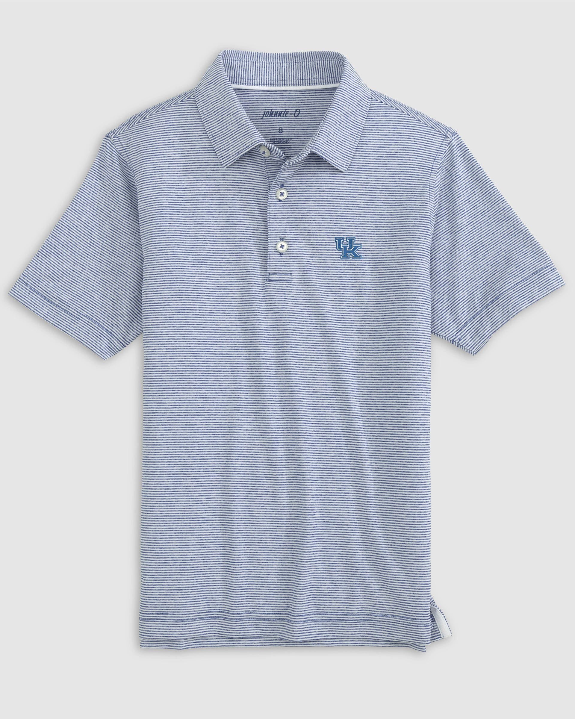 Kentucky Lyndonn Jr. Striped Jersey Performance Polo - Image 6