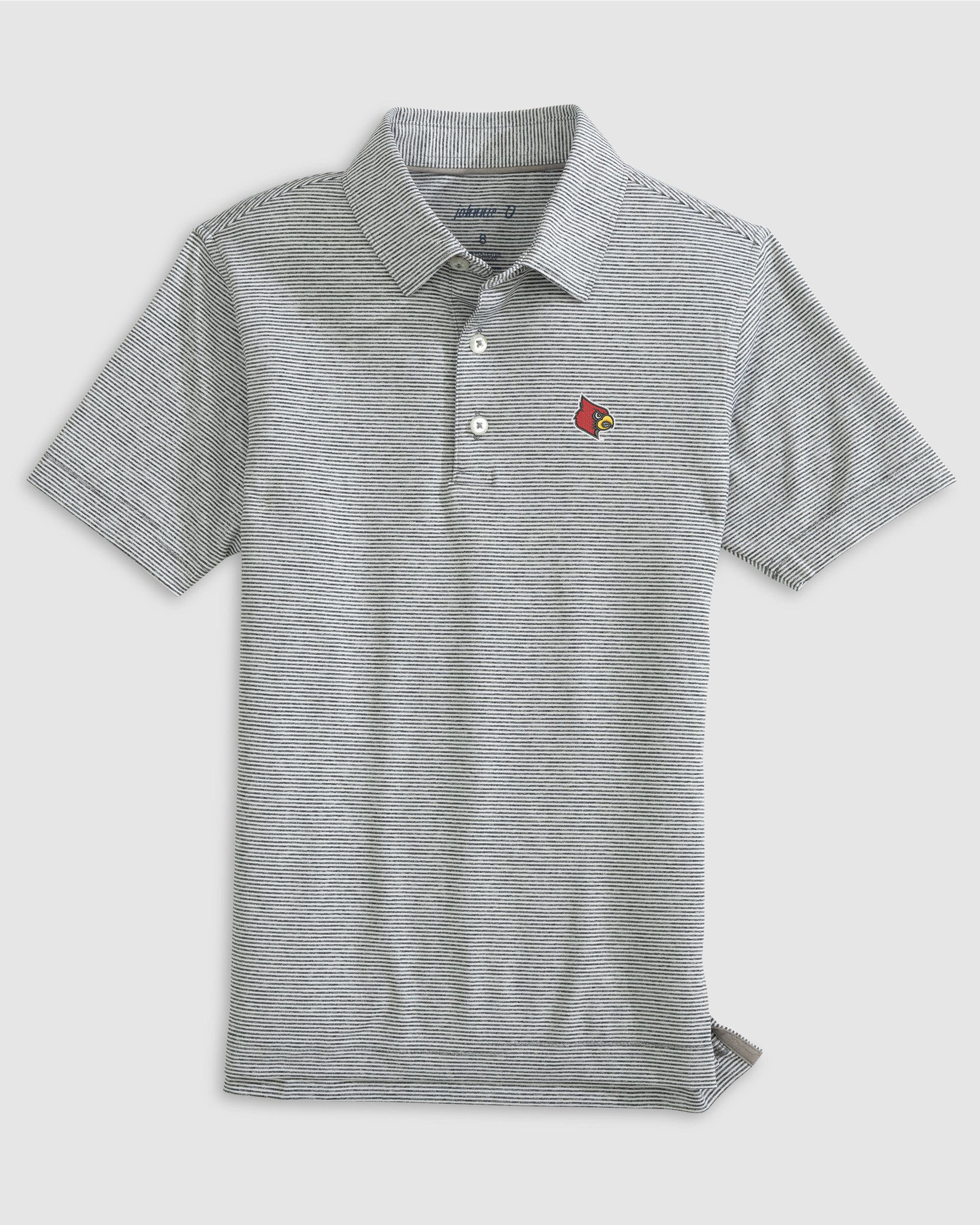 Louisville Lyndonn Jr. Striped Jersey Performance Polo - Image 2