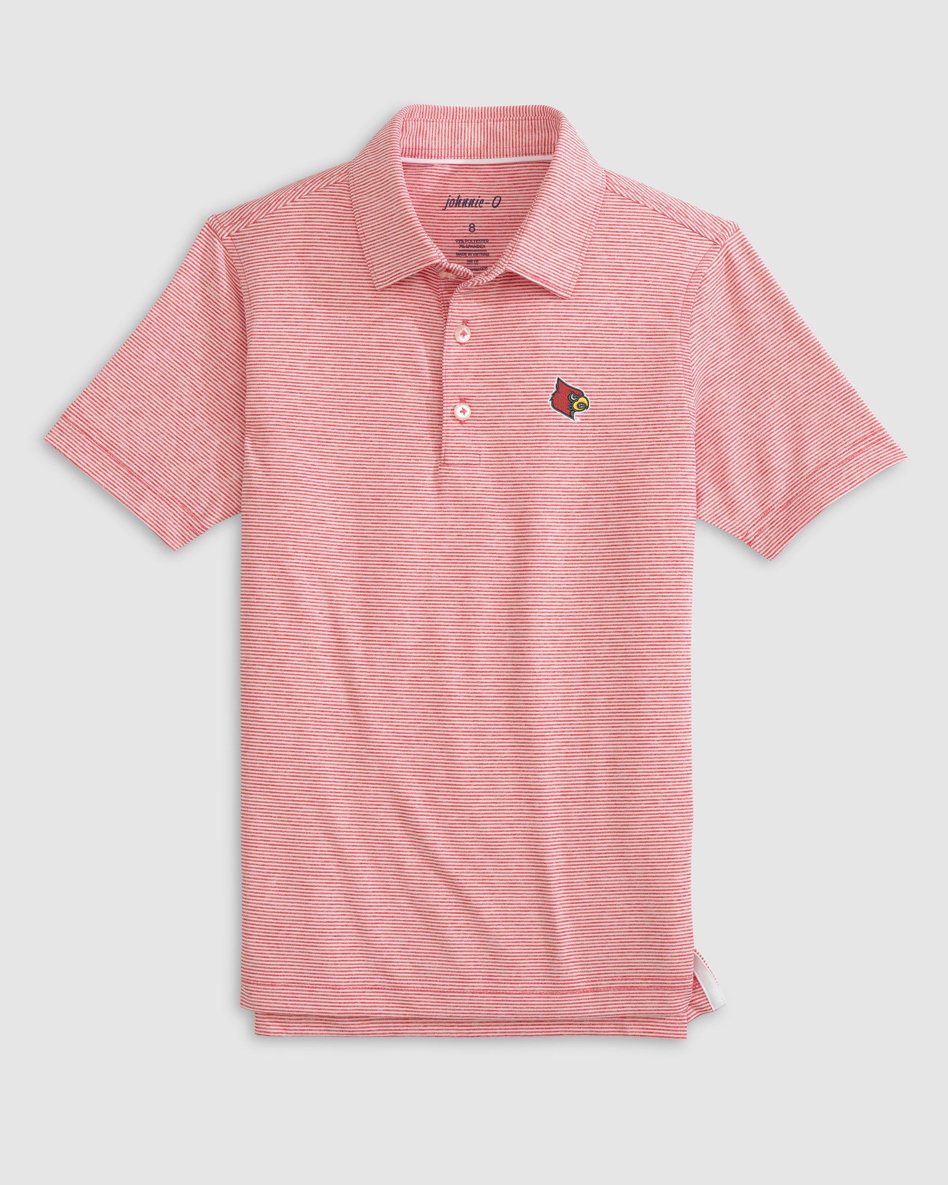 Louisville Lyndonn Jr. Striped Jersey Performance Polo - Image 6