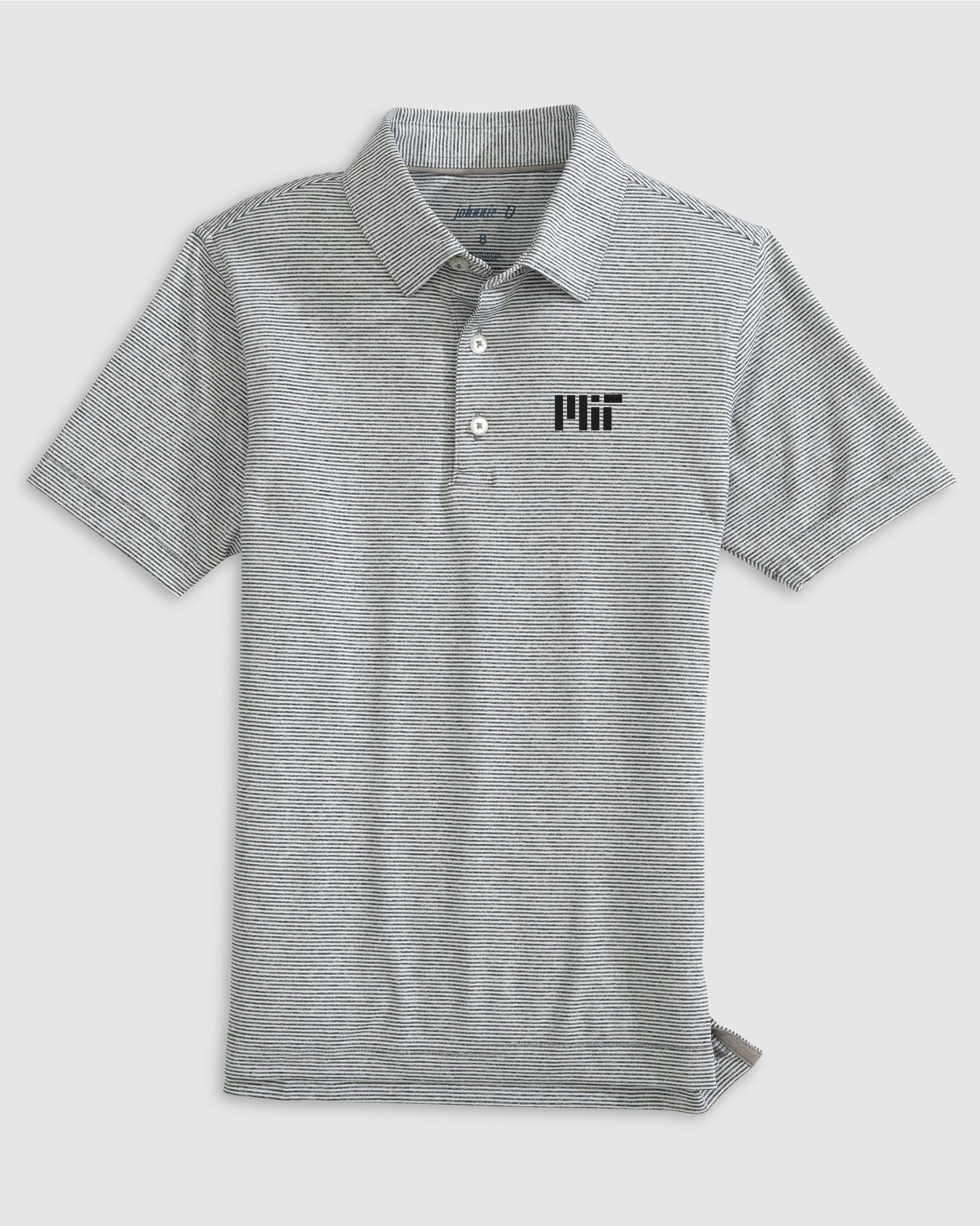 MIT Lyndonn Jr. Striped Jersey Performance Polo - Image 2