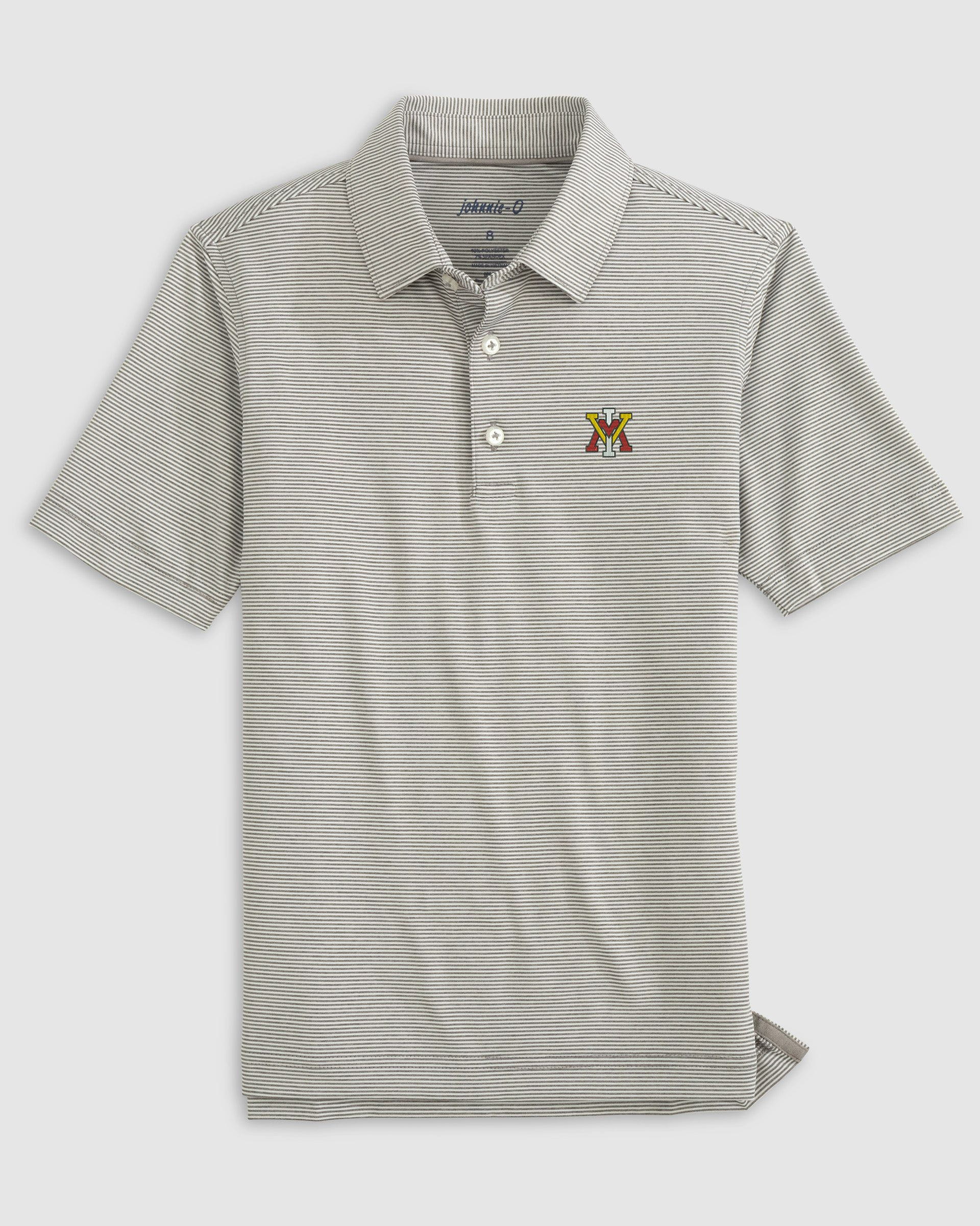 VMI Lyndonn Jr. Striped Jersey Performance Polo