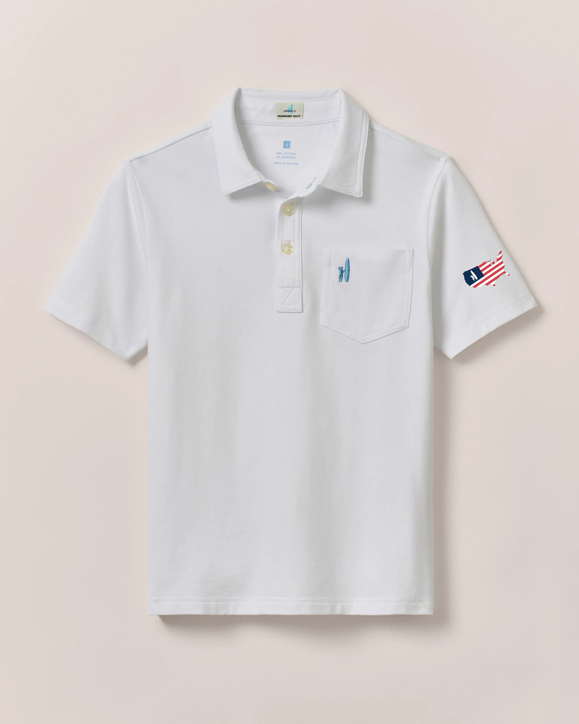 Original Jr. 4-Button Polo - 250th Logo