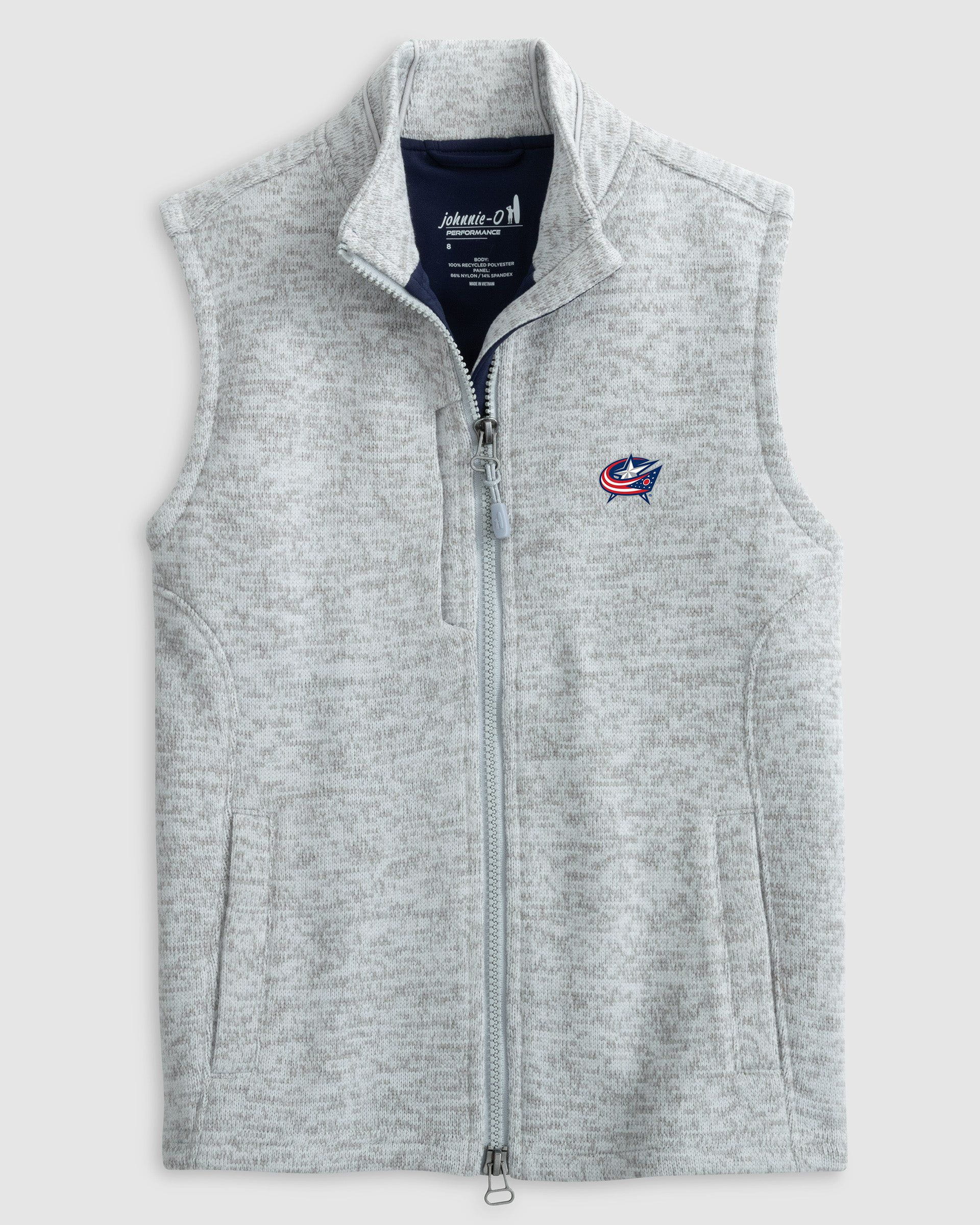 Columbus Blue Jackets Denalis Jr. Performance Fleece Vest