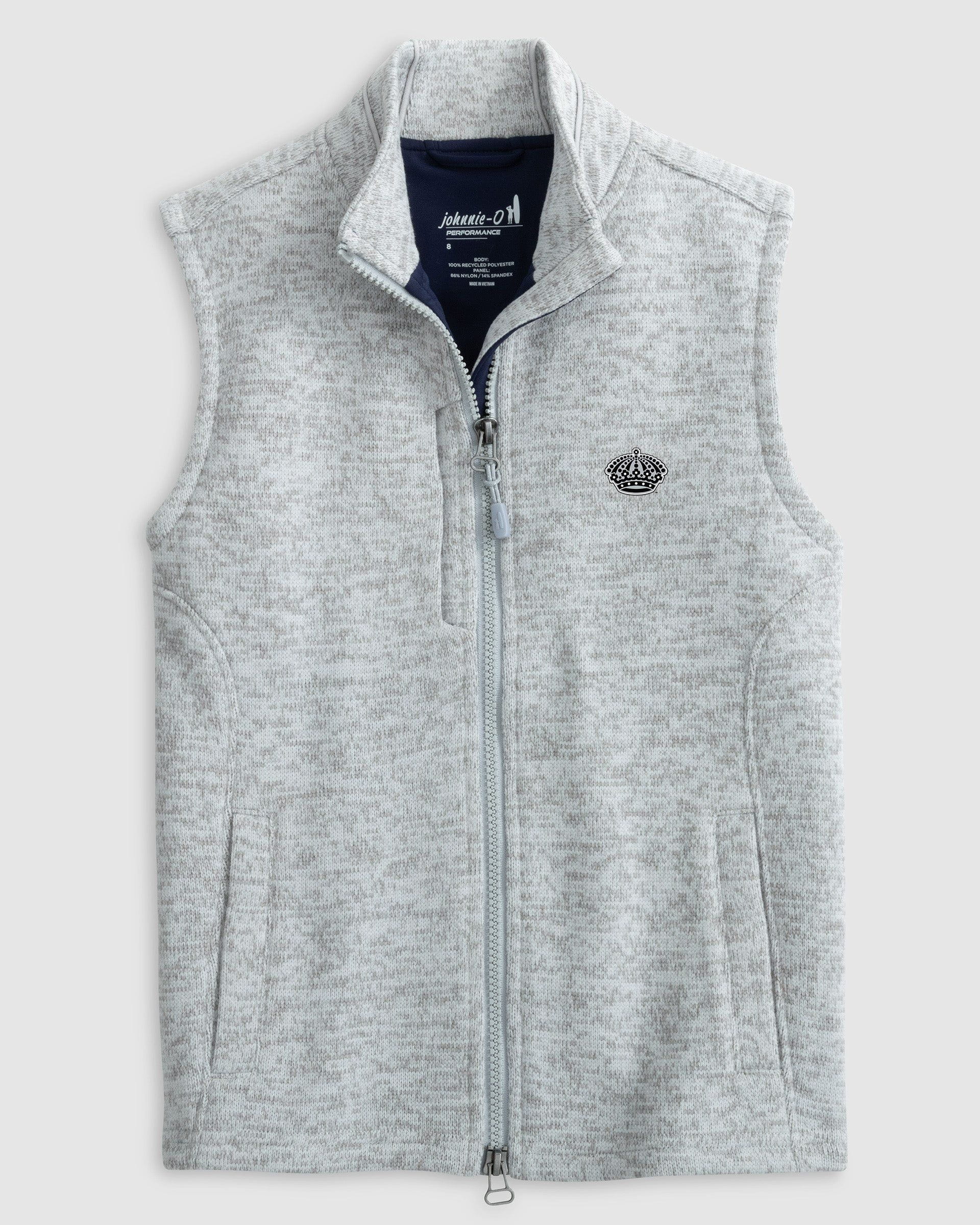 Los Angeles Kings Denalis Jr. Performance Fleece Vest - Crown Logo
