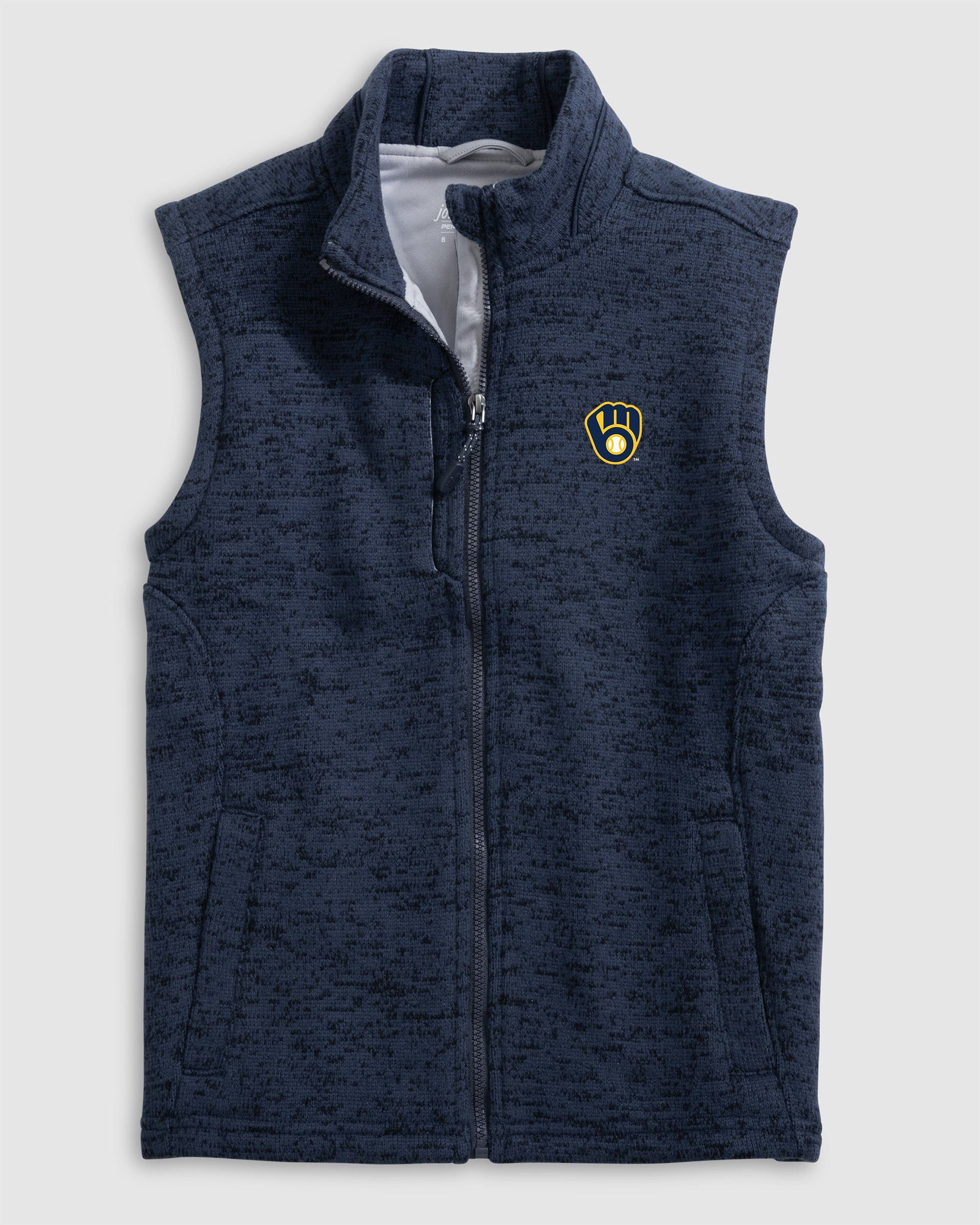 Milwaukee Brewers Denalis Jr. Performance Fleece Vest - Image 2